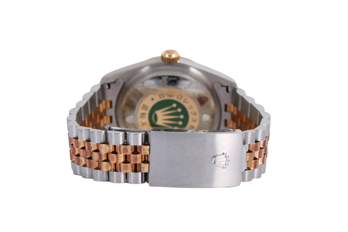 Caseback Stickered 2000 Rolex Datejust 36mm - 16233 (Champagne)