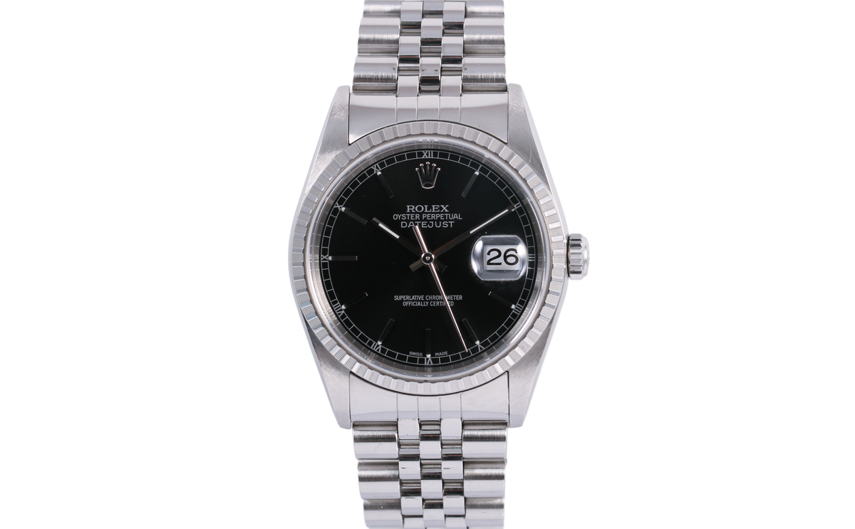 2004 Rolex Datejust 36mm - 16220 (Black)