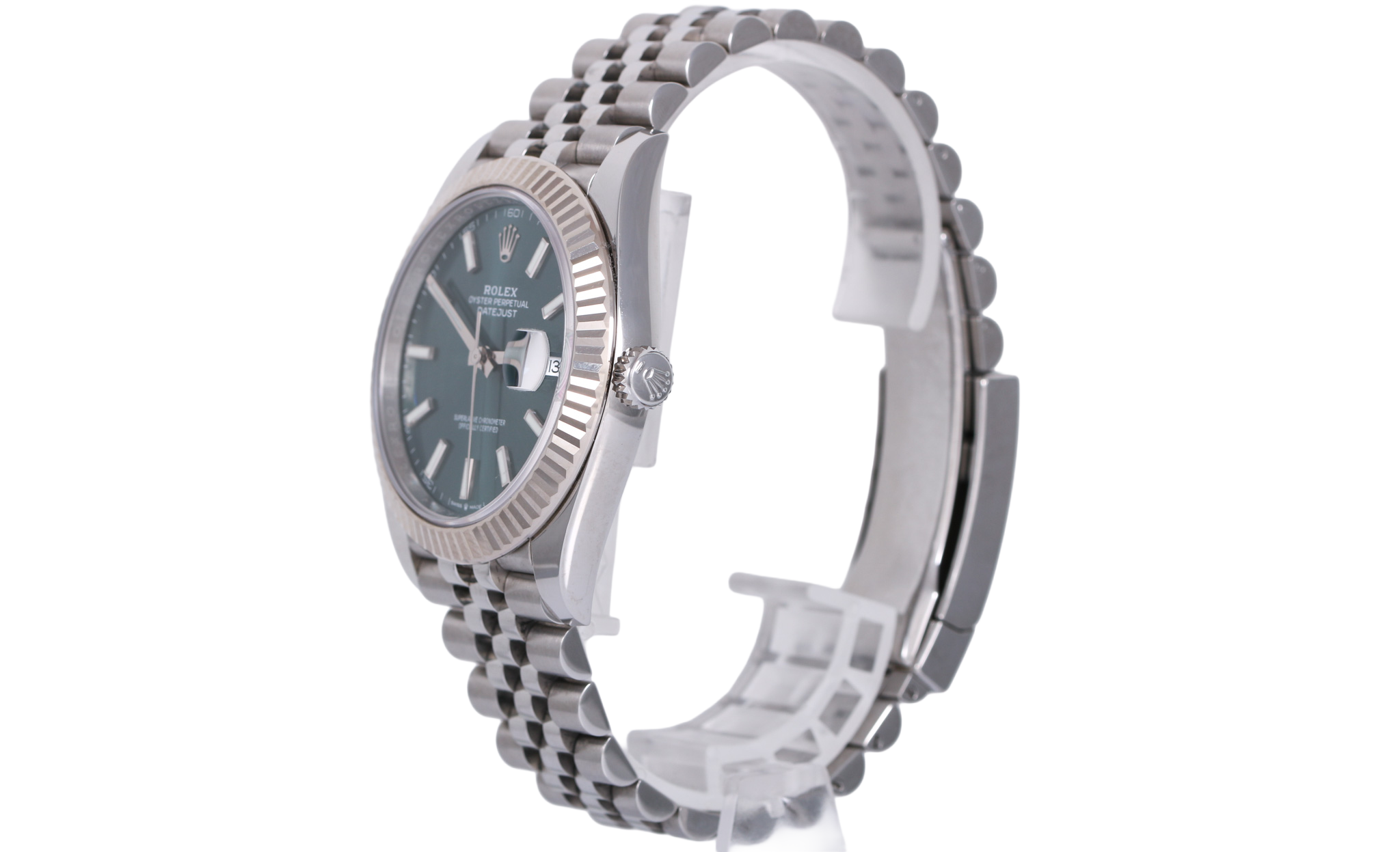 2022 Rolex Datejust 41mm Jubilee - 126334 (Mint Green)