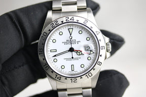 1999 ROLEX 16570 Explorer II Polar with Papers