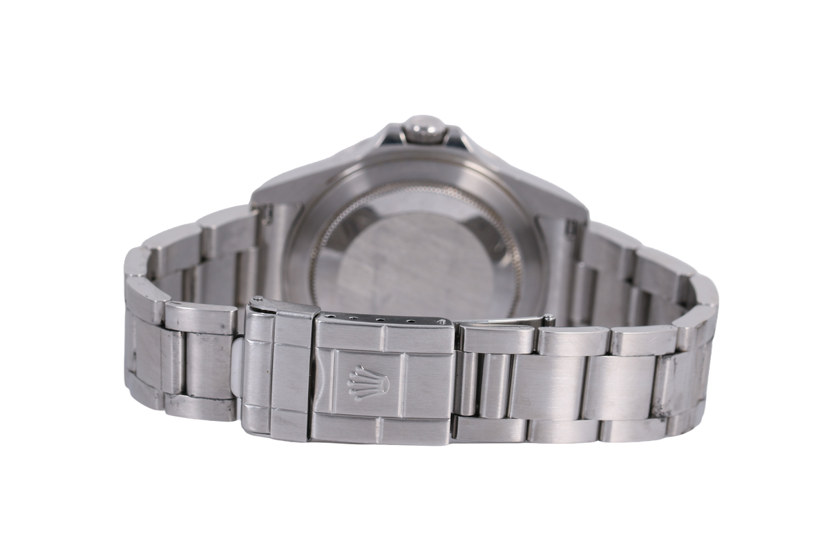 3186 Movement 2007 Rolex Explorer II 40mm Inner Bezel Engraved & Solid End Links - 16570 (Polar)