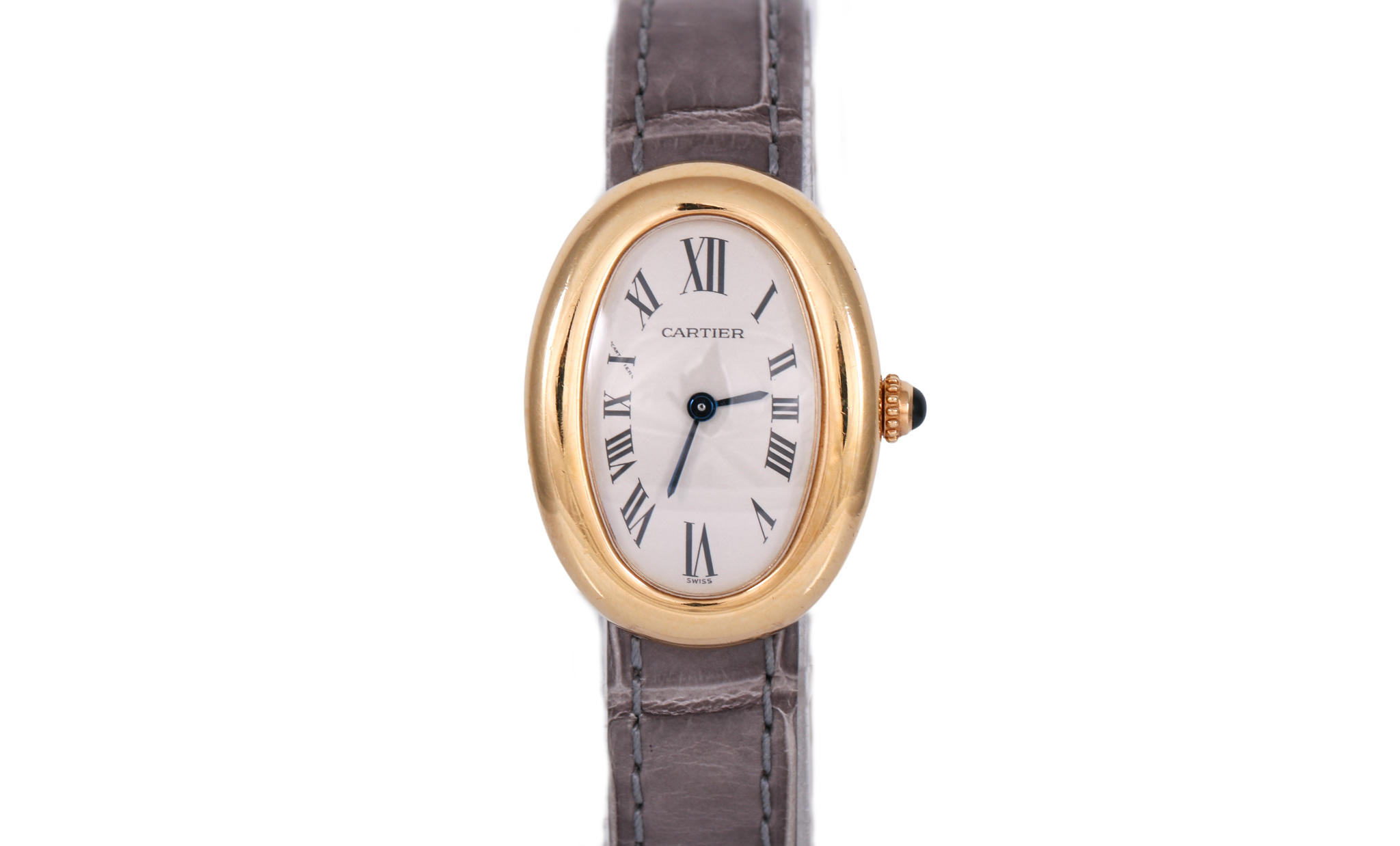 1990s Cartier Baignoire 23mm 18K Yellow Gold - W1506056