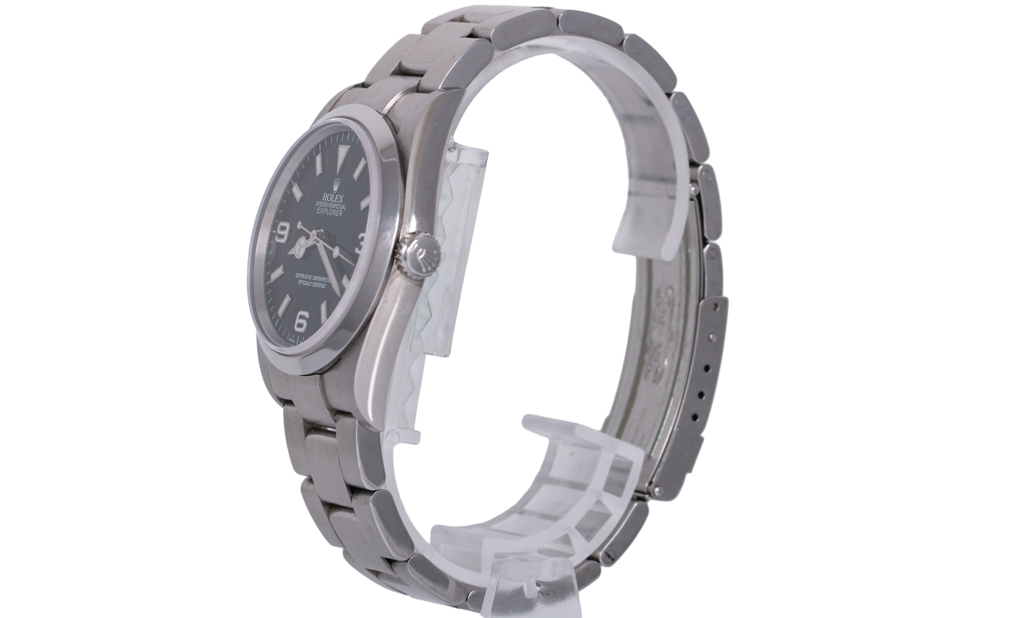 Unpolished 2005 Rolex Explorer 36mm - 114270 (Caseback Sticker)