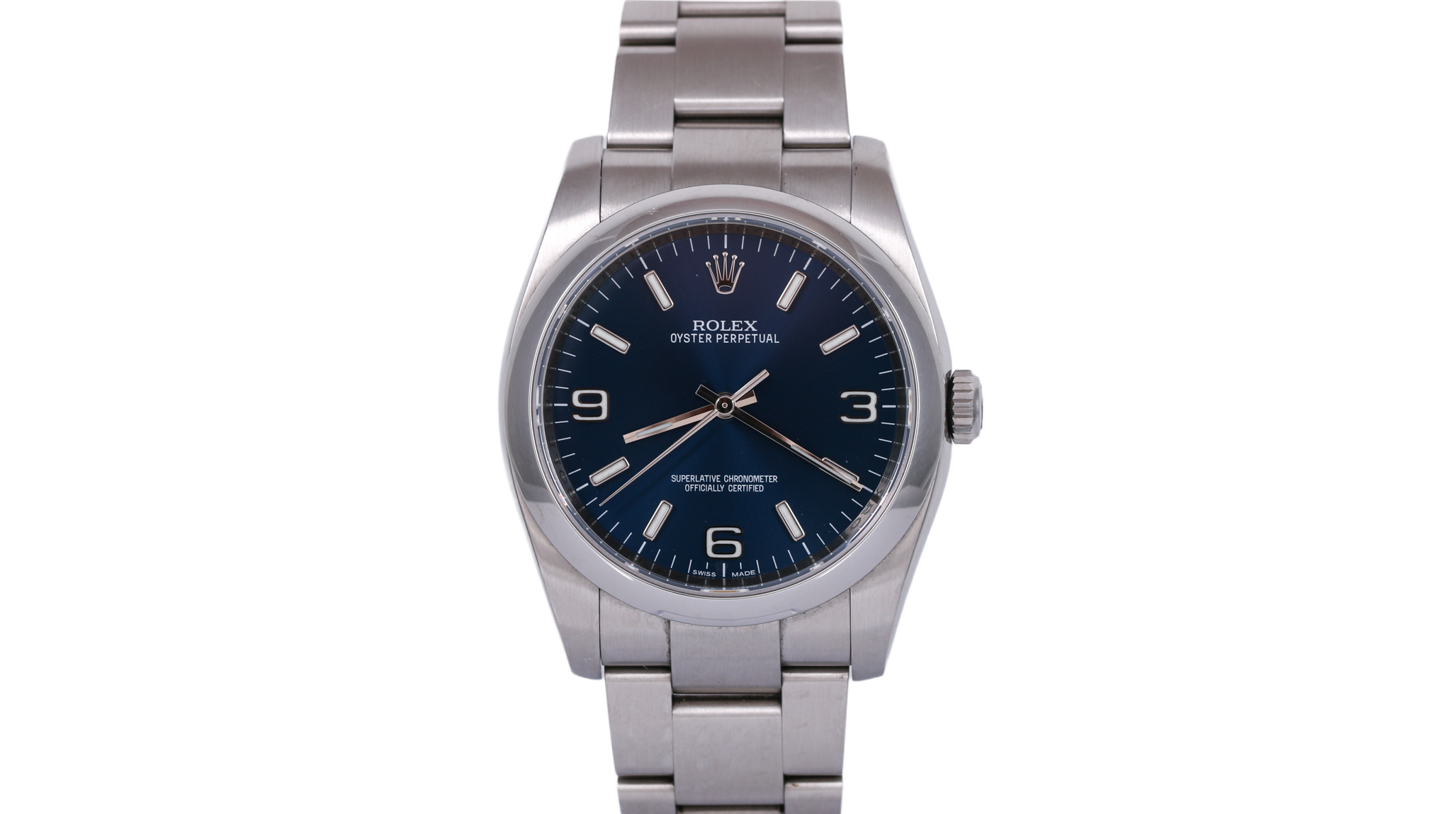 2014 Rolex Oyster Perpetual 36mm - 116000 (Blue)