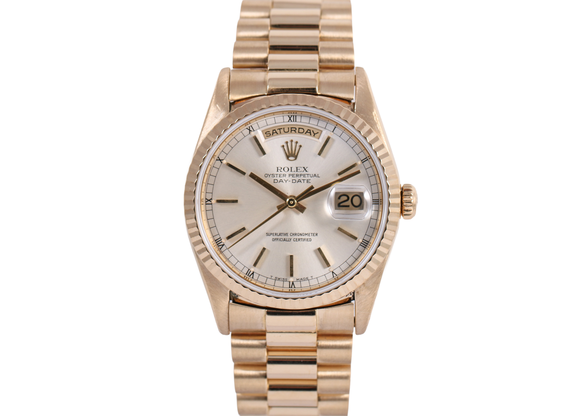 1994 Rolex Day-Date 36mm - 18238 (Sliver)