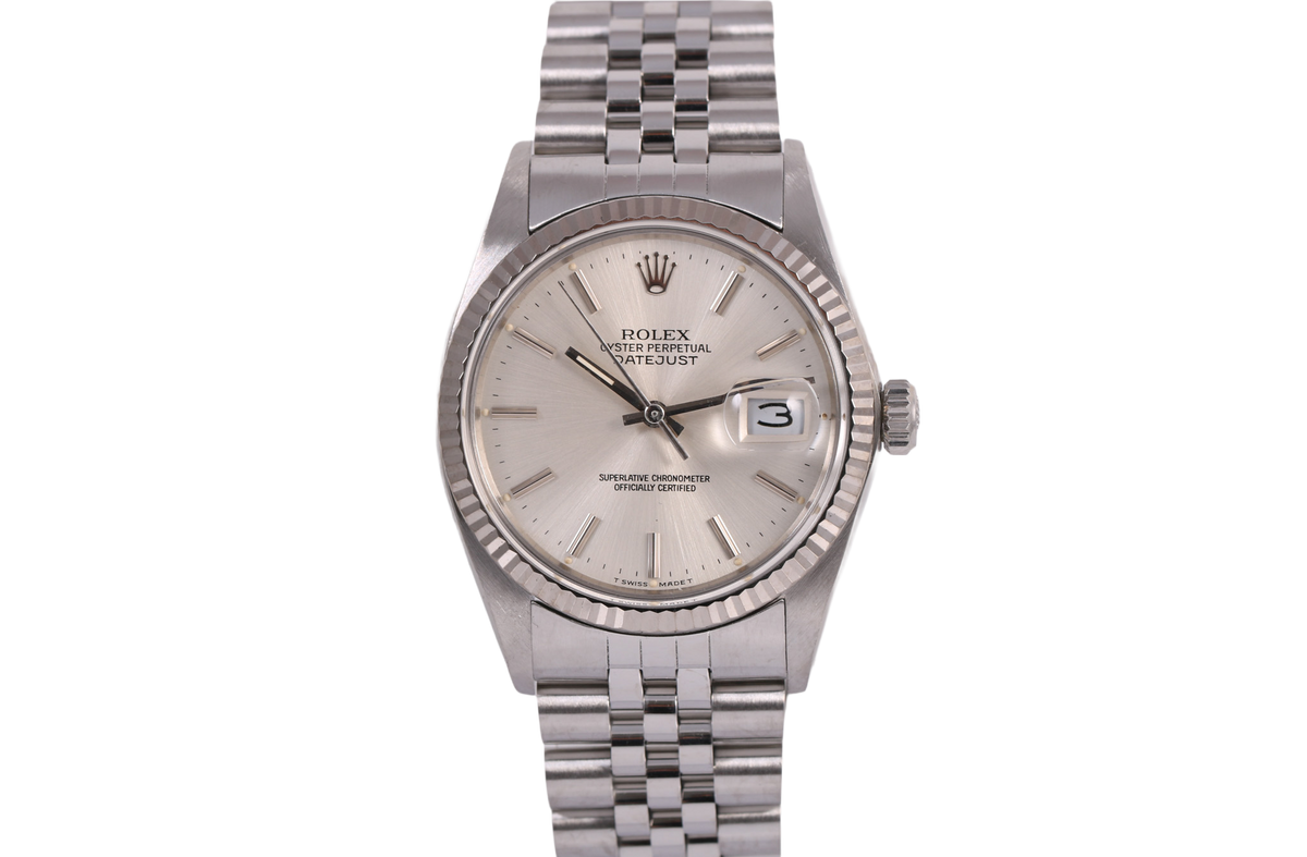 1987 Rolex Datejust 36mm - 16014 (Silver)