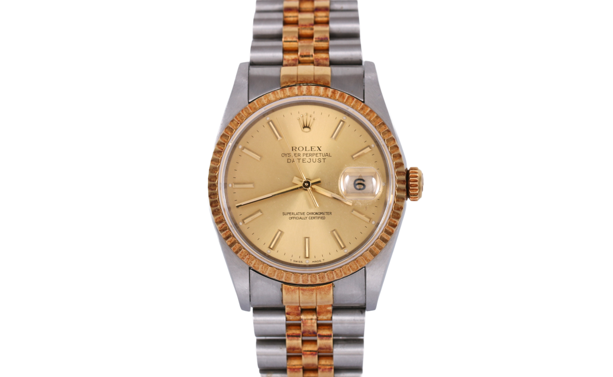 1993 Rolex Datejust 36mm - 16233 (Champagne)