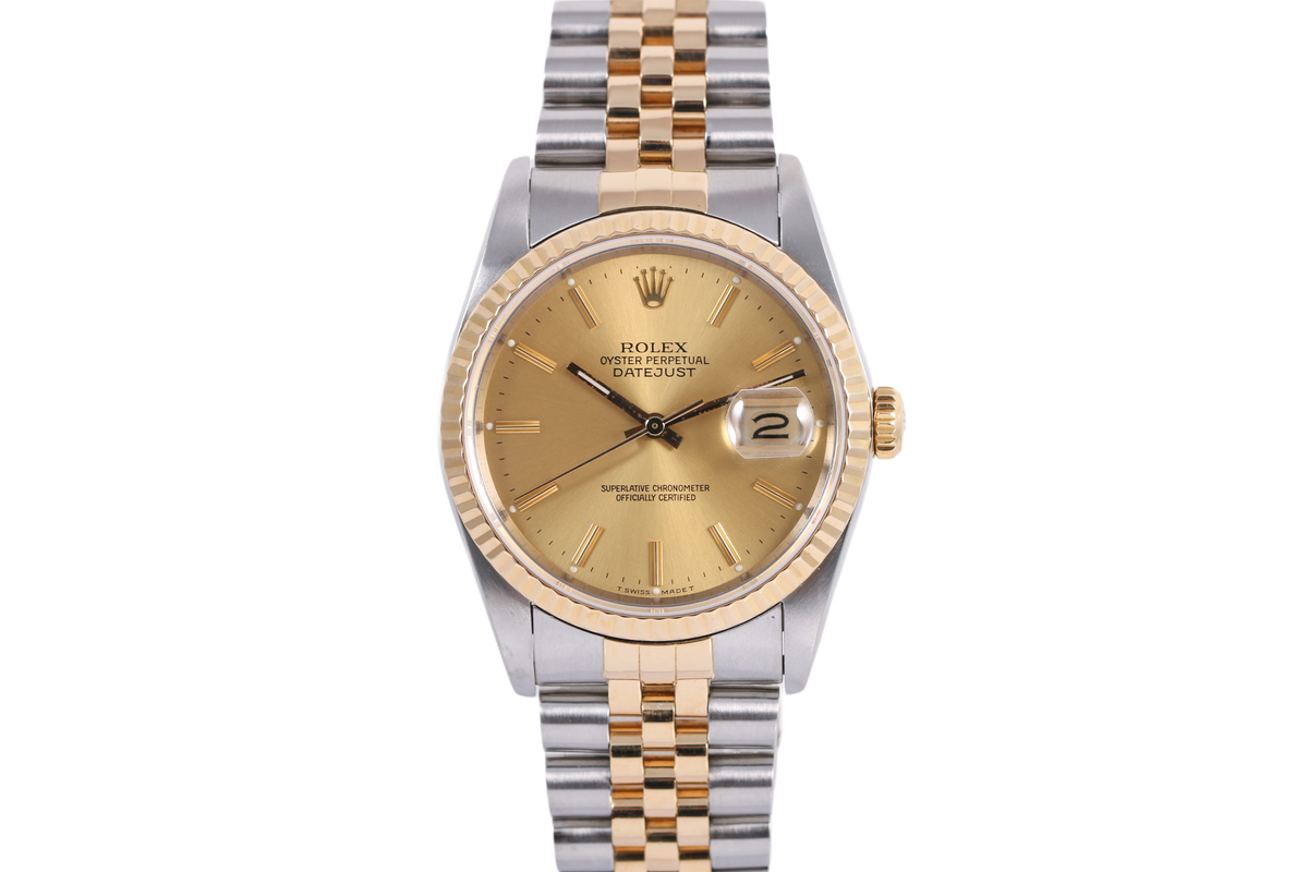 1985 Rolex Datejust 36mm - 16233 (Champagne)