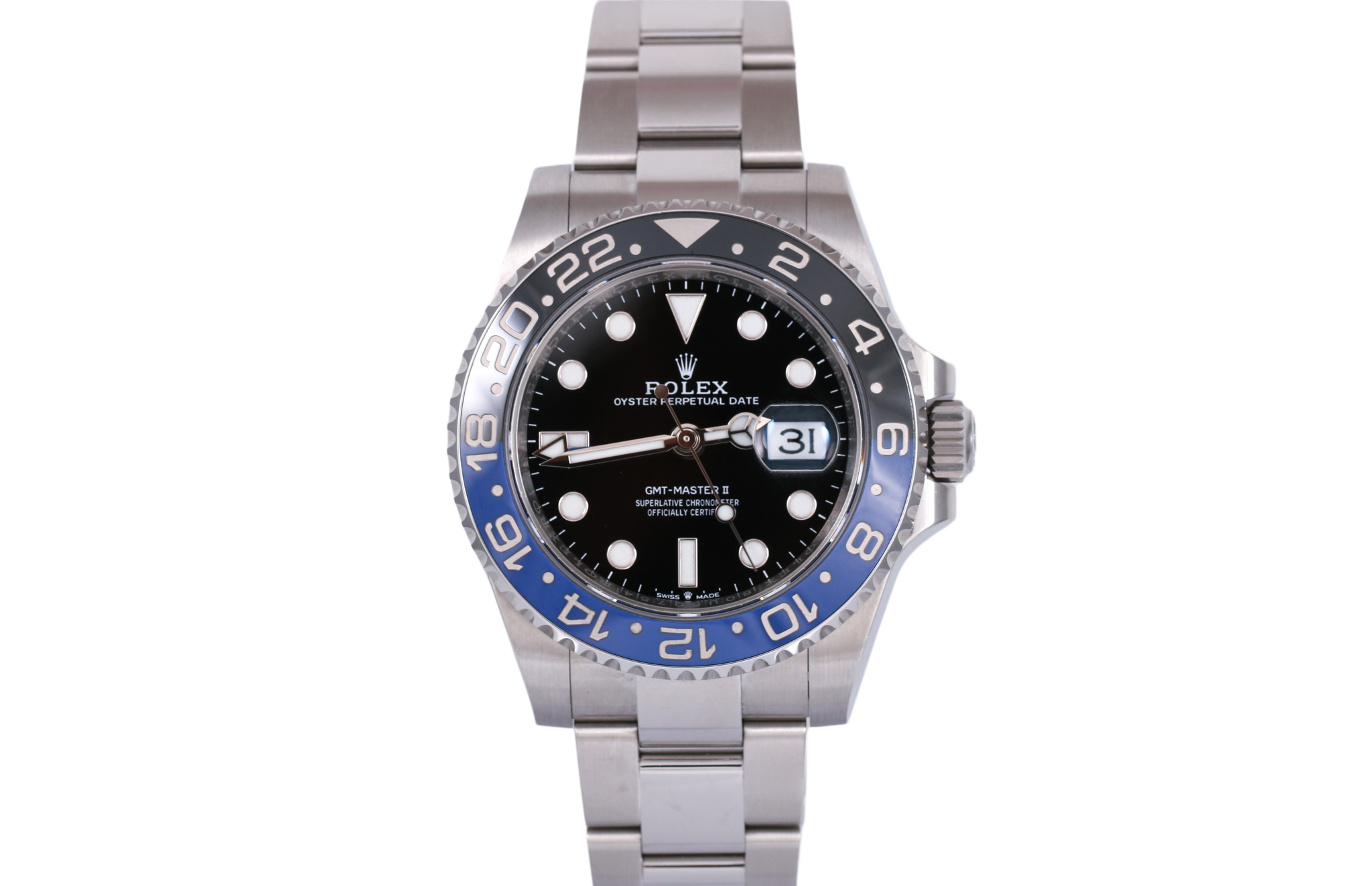 2024 Rolex GMT Master II - 126710BLNR (Batman)
