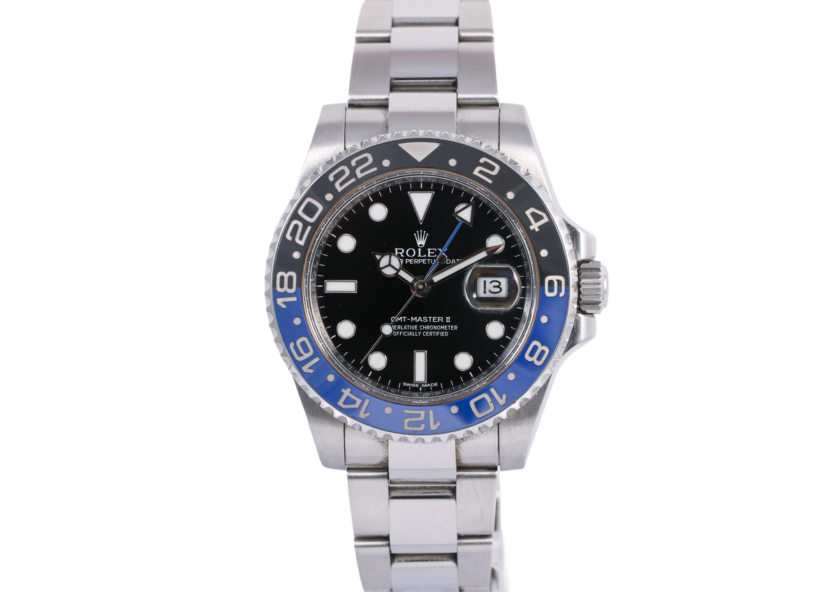2014 Rolex GMT-Master II 40mm - 116710BLNR (Batman)