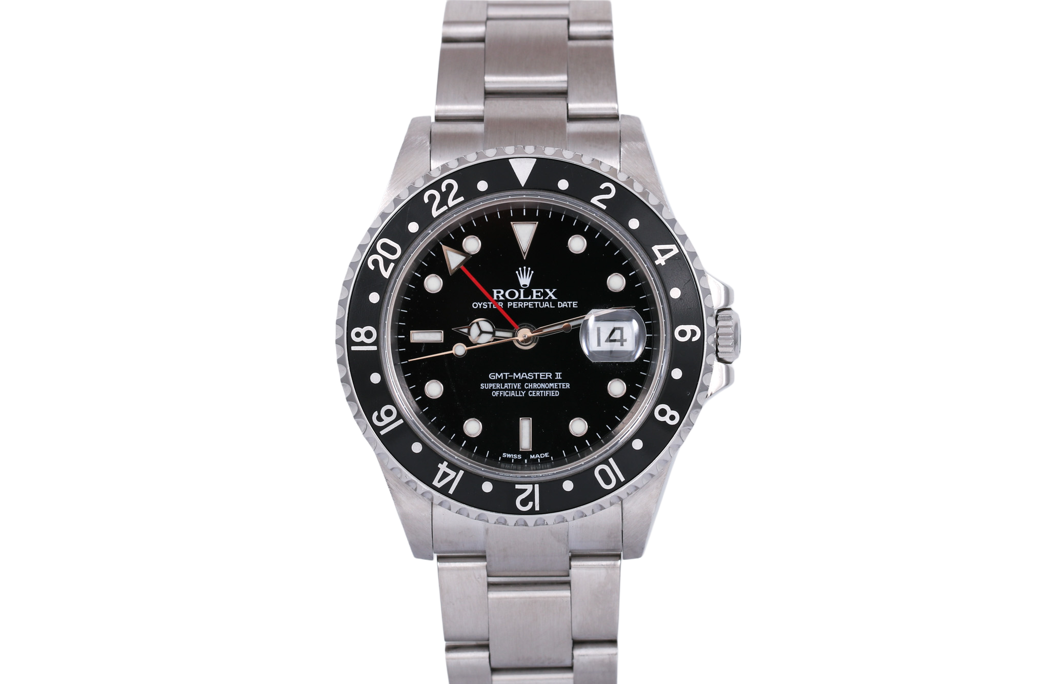 2004 Rolex GMT-Master II - 16710 (No Holes Case)