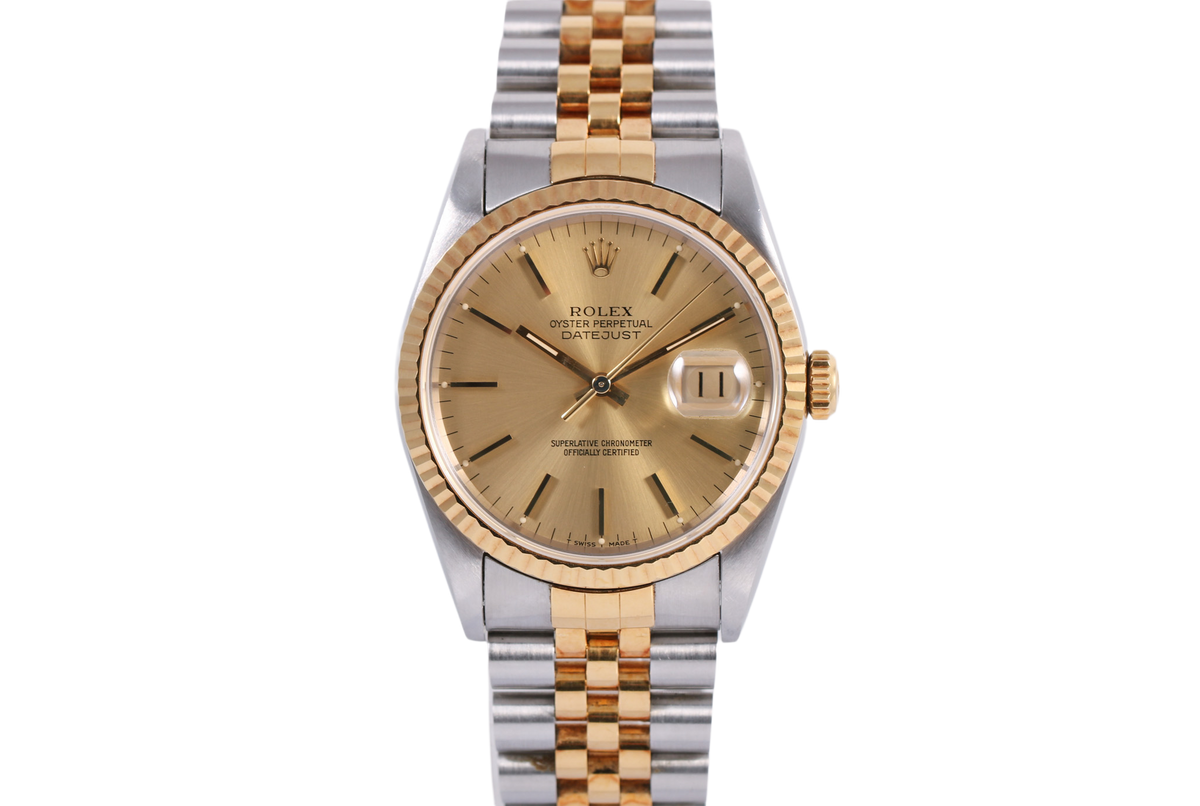 1993 Rolex Datejust 36mm - 16233 (Champagne)
