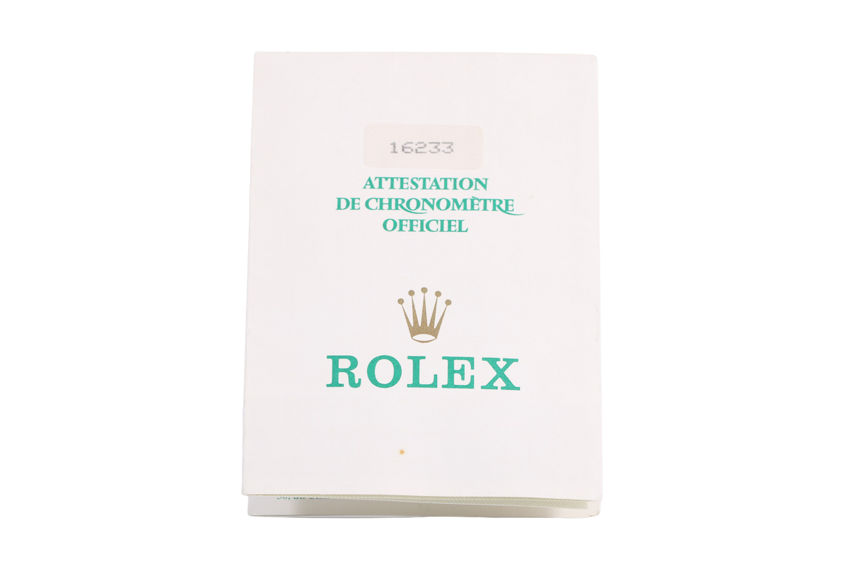 1991 Rolex Datejust 36mm - 16233 (Blue Roman)P