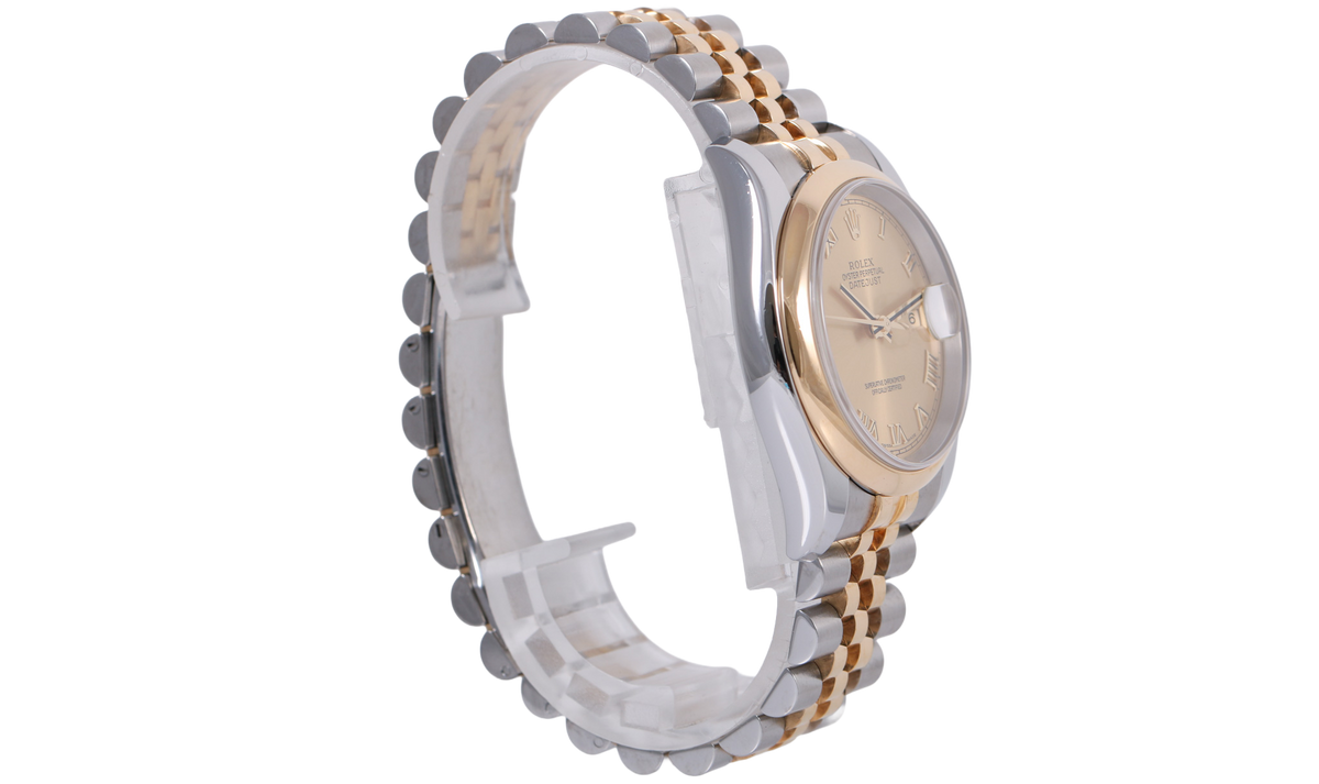 2005 Rolex Datejust 36mm Super Jubilee - 116203 (Champagne Roman)