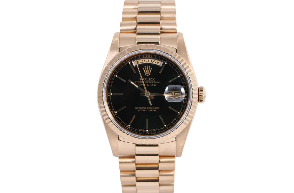 1989 Rolex Day-Date 36mm - 18238 (Black)