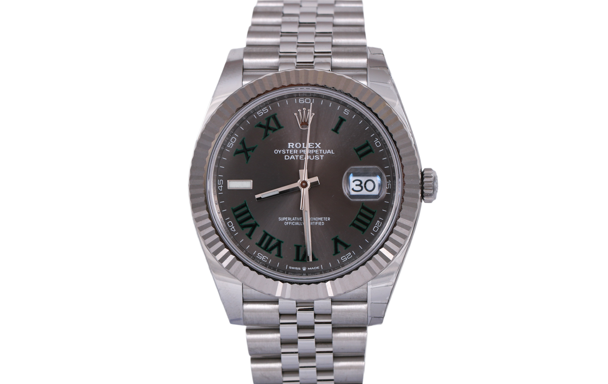 NOS 2021 Rolex Datejust 41mm Jubilee - 126334 (Wimbledon)