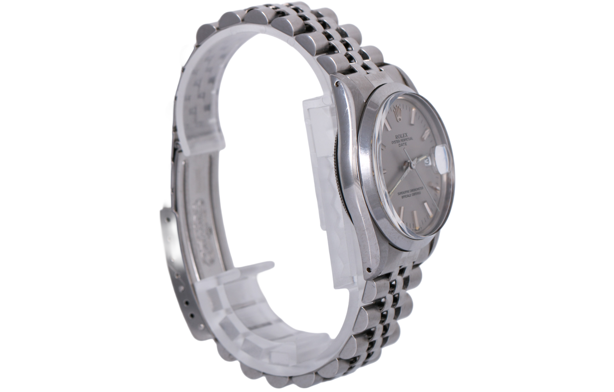 1981 Rolex Oyster Perpetual Date 34mm Jubilee - 15000 (Silver)