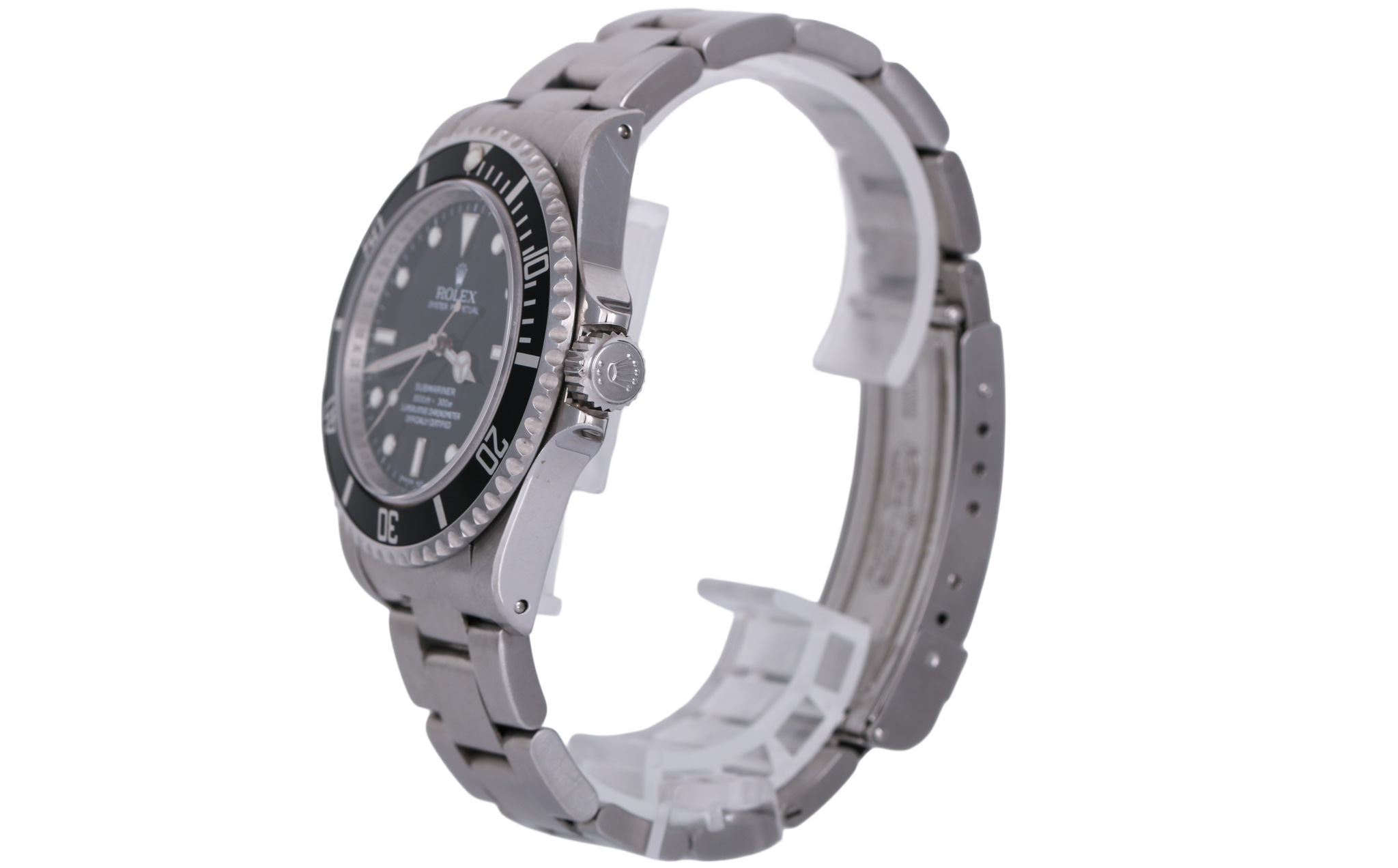 2007 Rolex Submariner No Date Inner Bezel Engraved - 14060M (4 Liner)