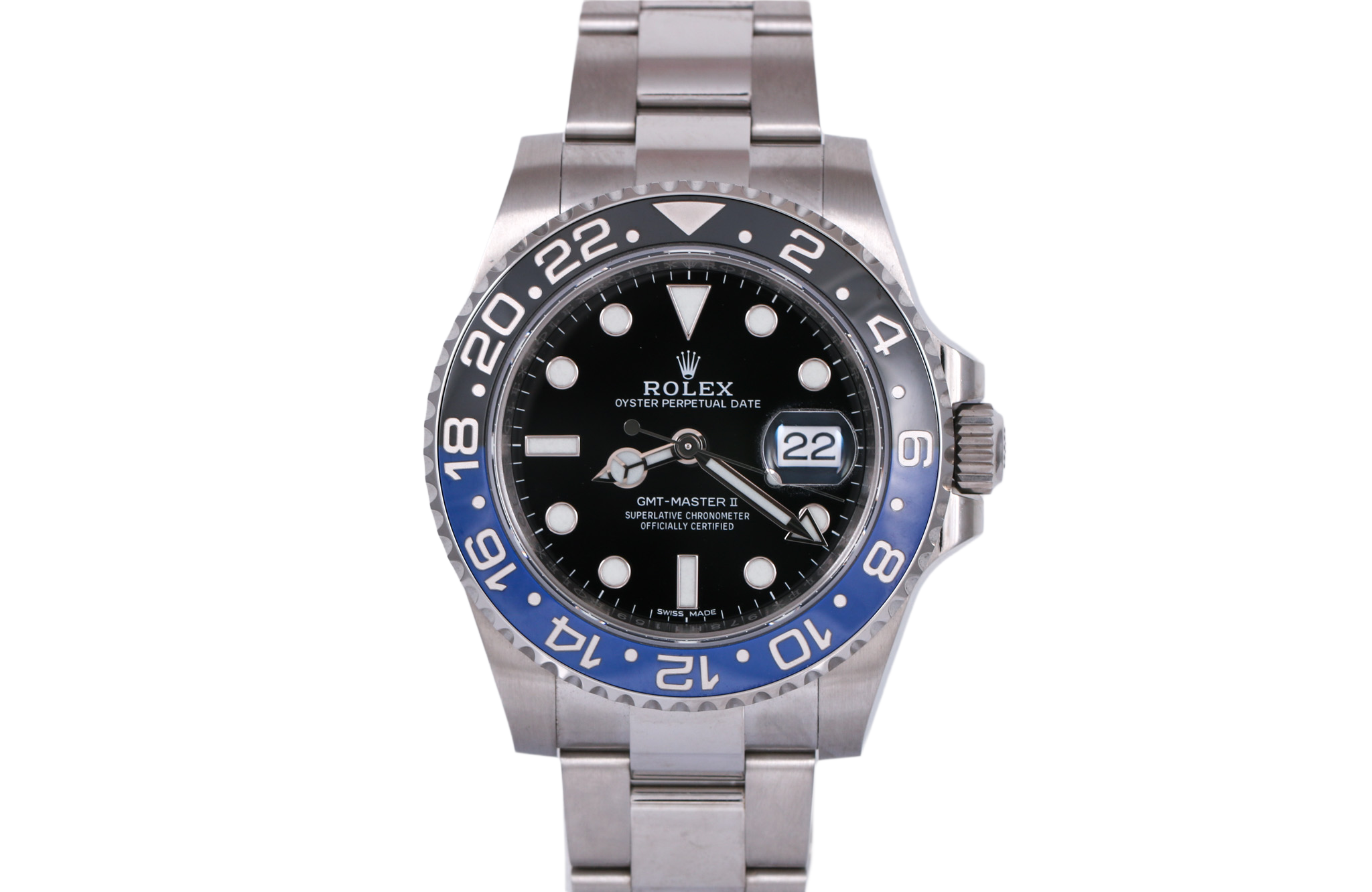2018 Rolex GMT-Master II - 116710BLNR (Batman)