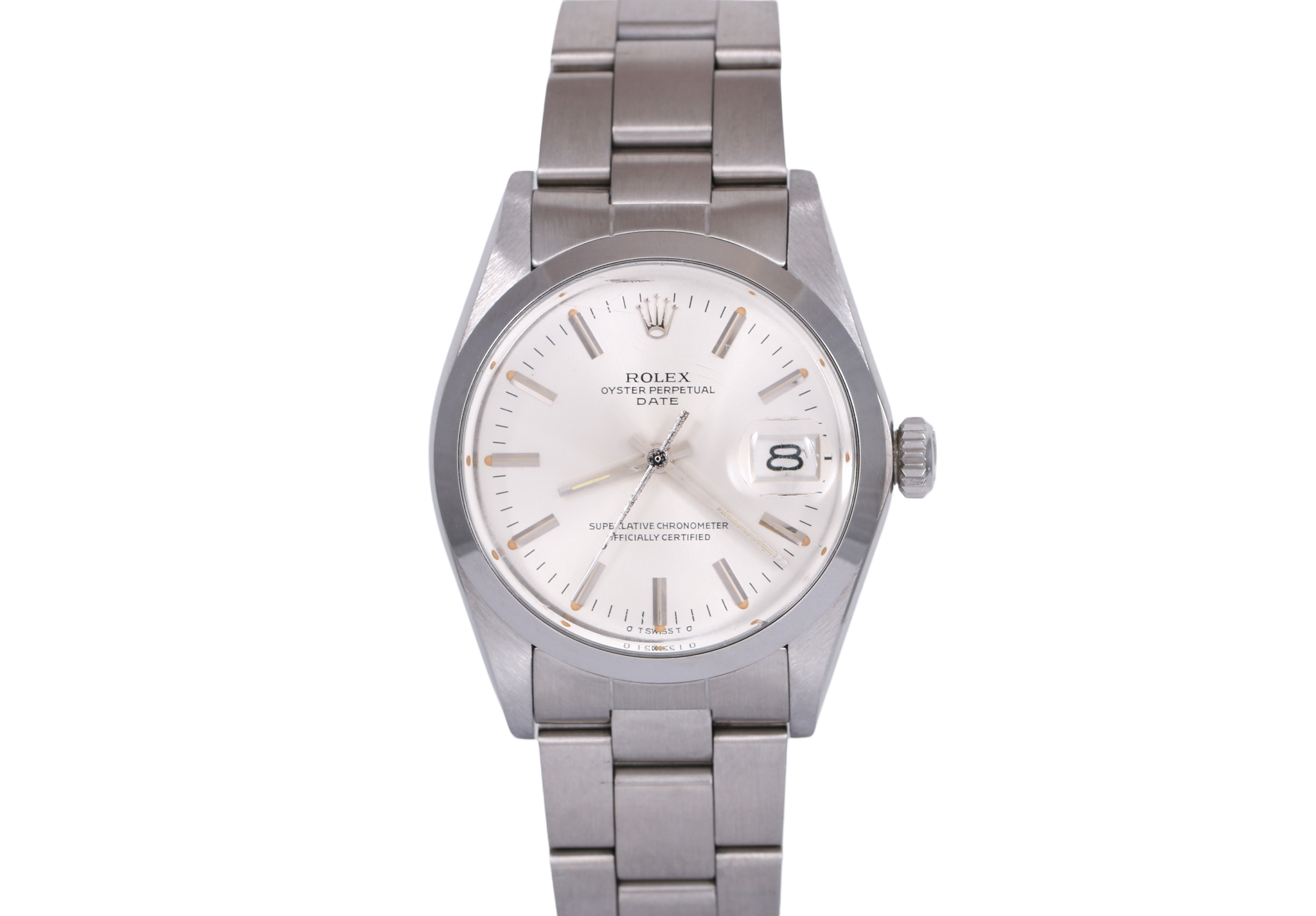 1973 Rolex Oyster Perpetual Date 34mm - 1500 (Silver)