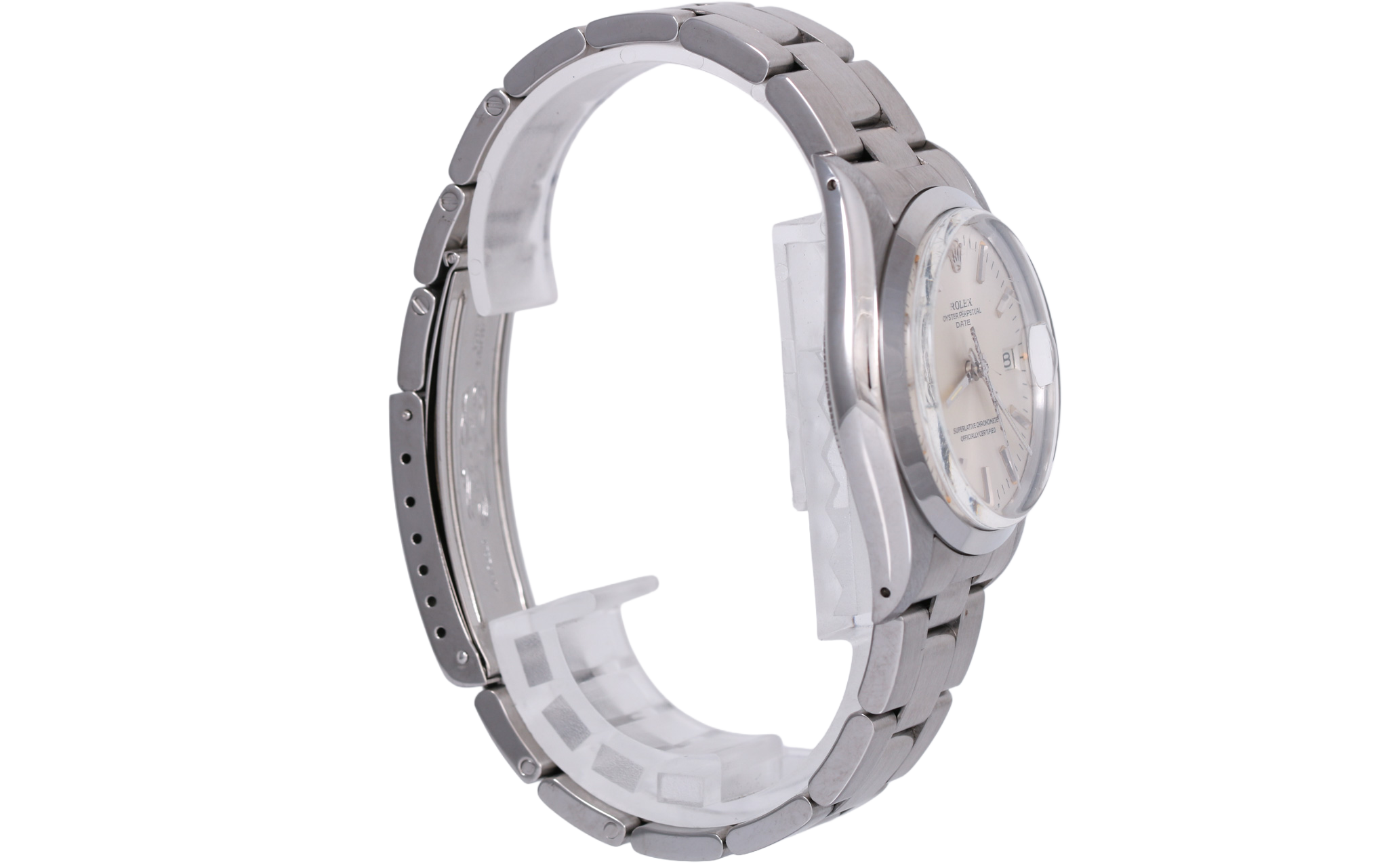 1973 Rolex Oyster Perpetual Date 34mm - 1500 (Silver)