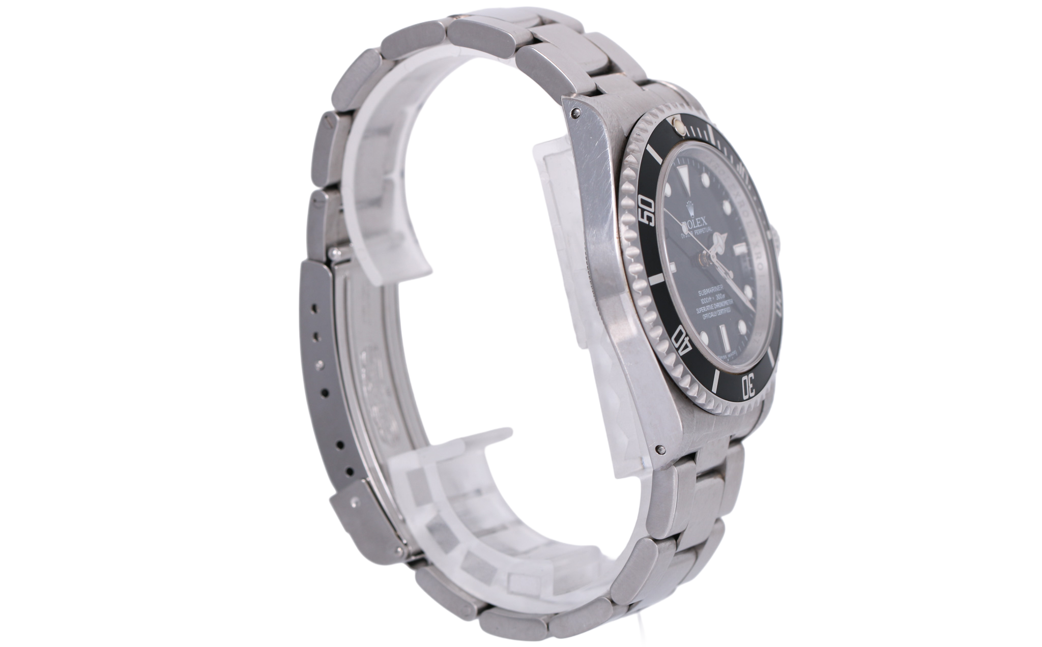 2006 Rolex Submariner No Date Inner Bezel Engraved - 14060M (4 Liner)