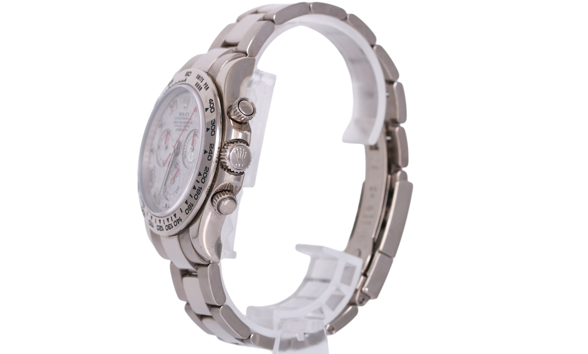 2005 Rolex Daytona 18K White Gold - 116509 (Meteorite)