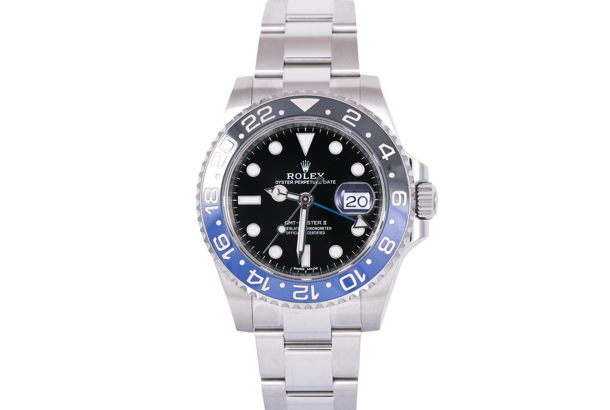 2018 Rolex GMT Master II - 116710BLNR (Batman)