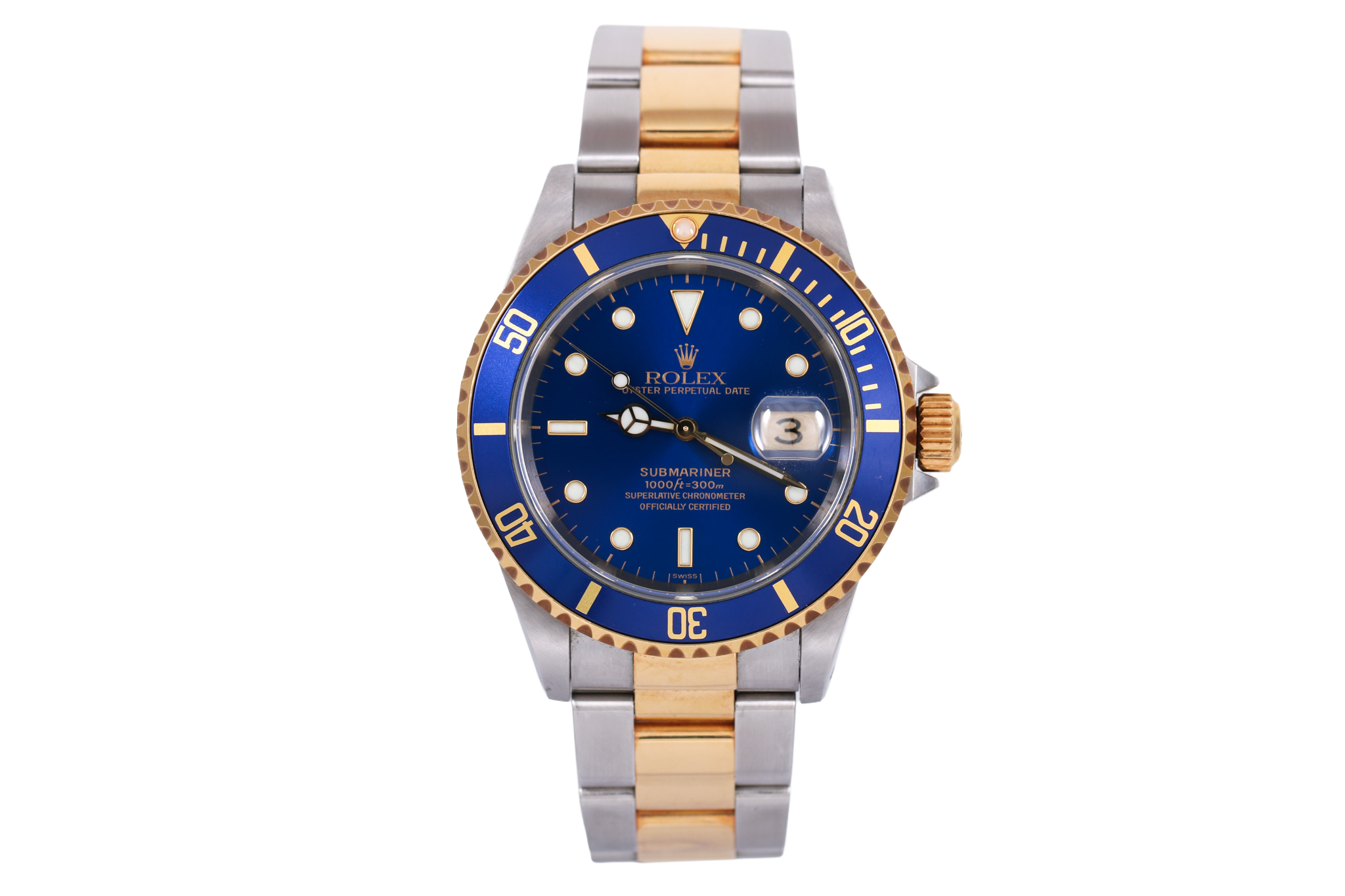 1999 Rolex Submariner Date 40mm - 16613 (Bluesy)