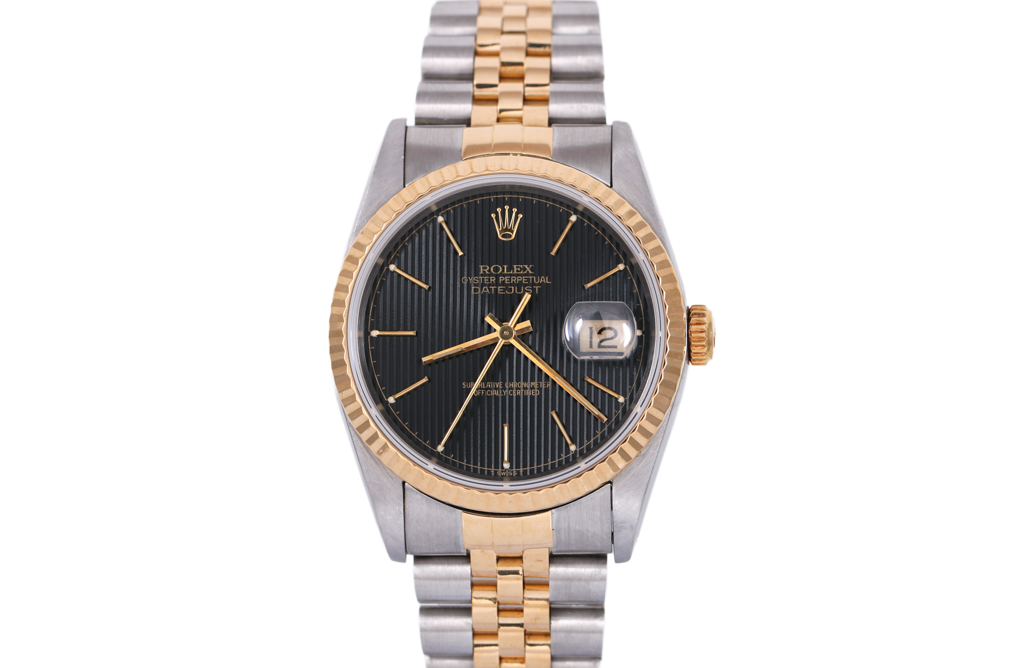 1989 Rolex Datejust 36mm - 16233 (Black Tapestry)