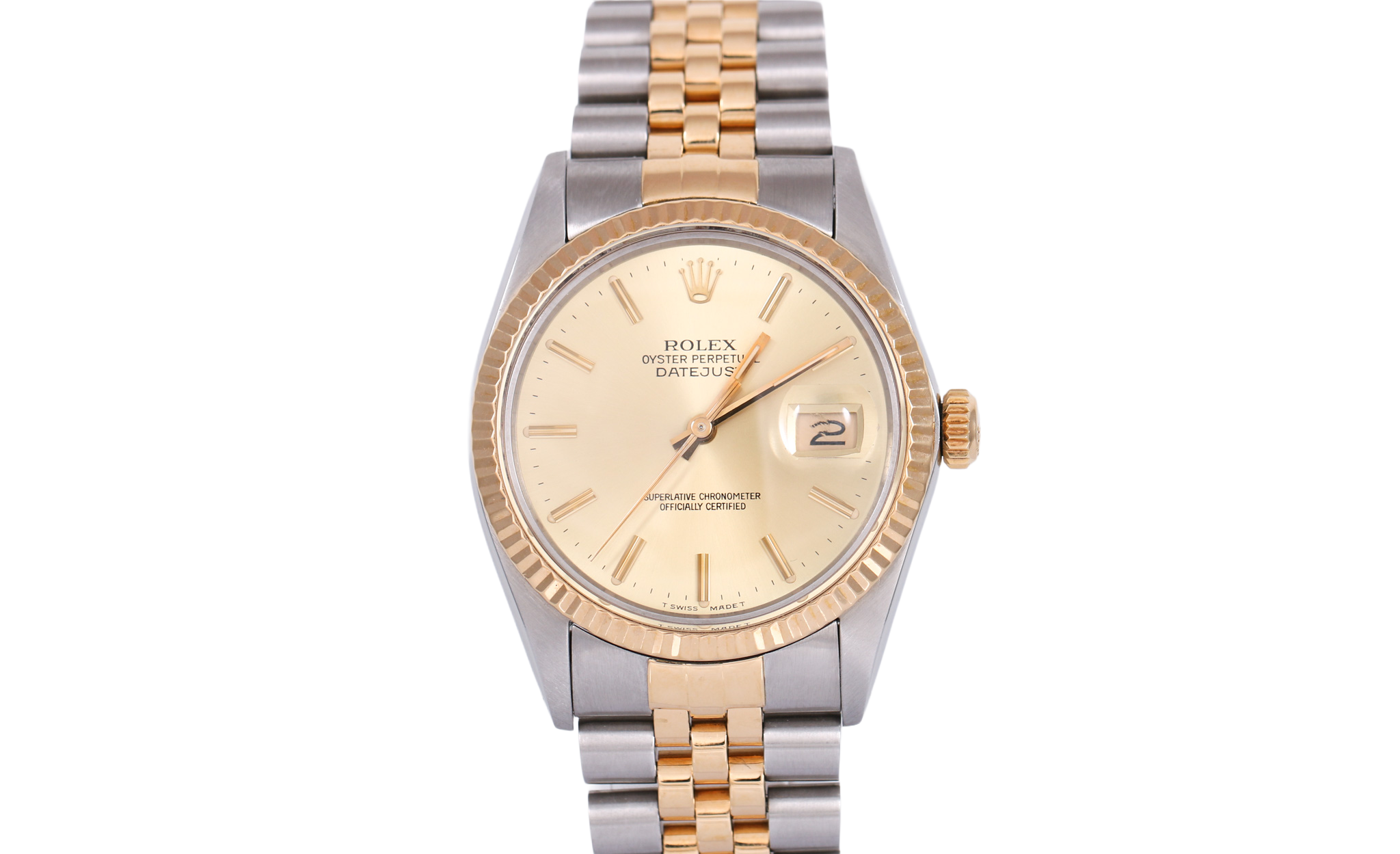 1984 Rolex Datejust 36mm - 16013 (Champagne)