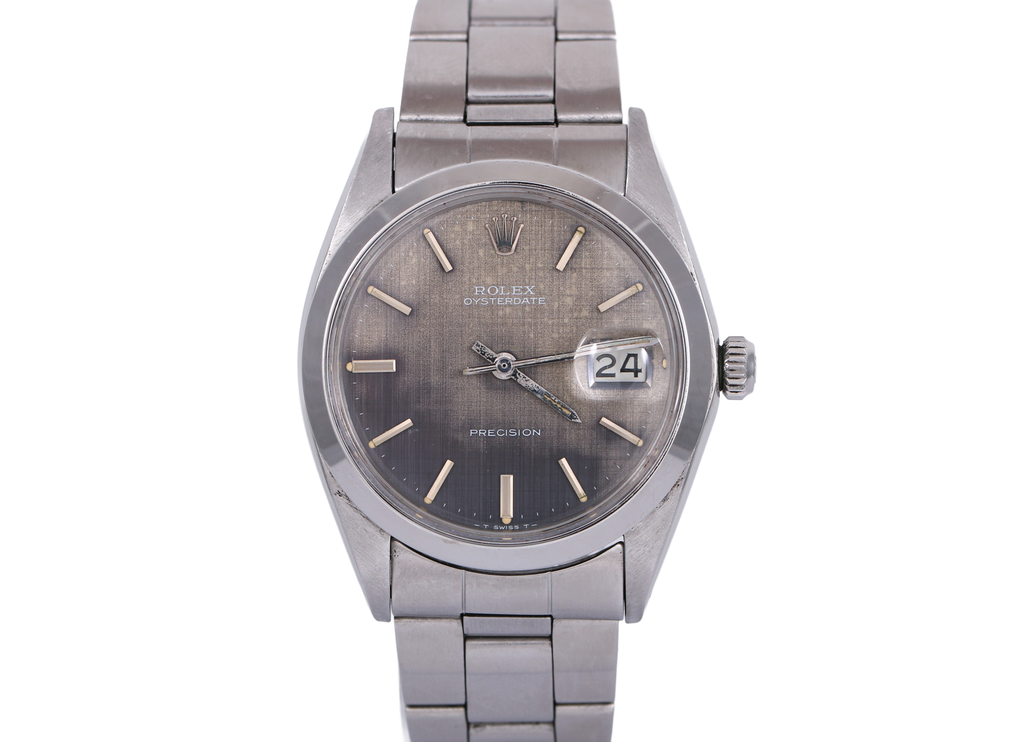 1966 Rolex Oysterdate Precision 34mm - 6694 (Grey Mosaic)