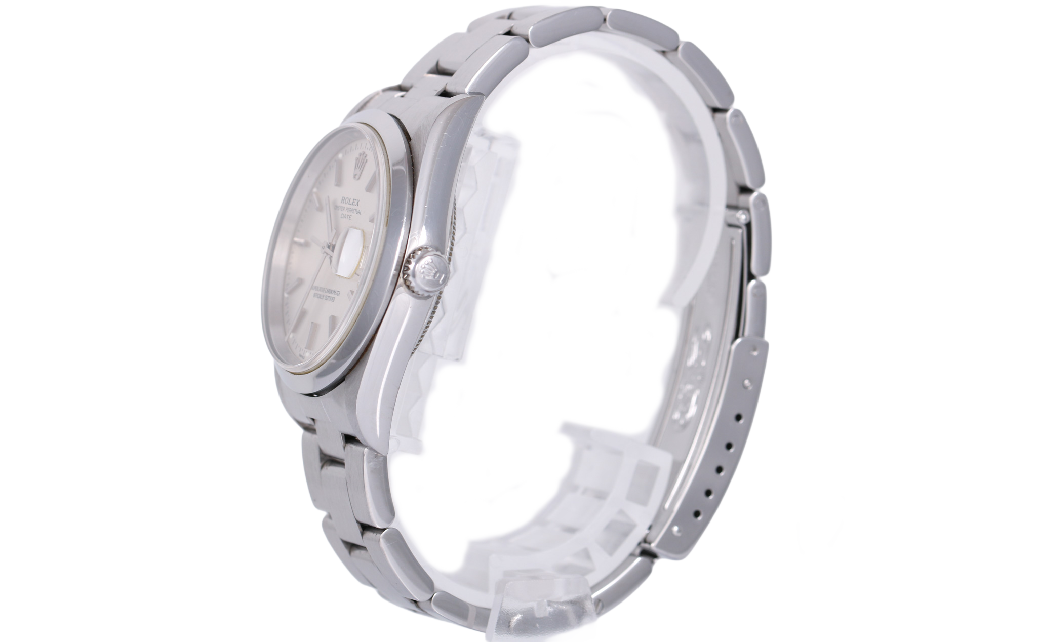 2001 Rolex Oyster Perpetual 34mm - 15200 (Silver)