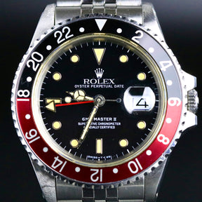 1986 Rolex 16760 GMT MASTER Ⅱ "Fat Lady" with Box