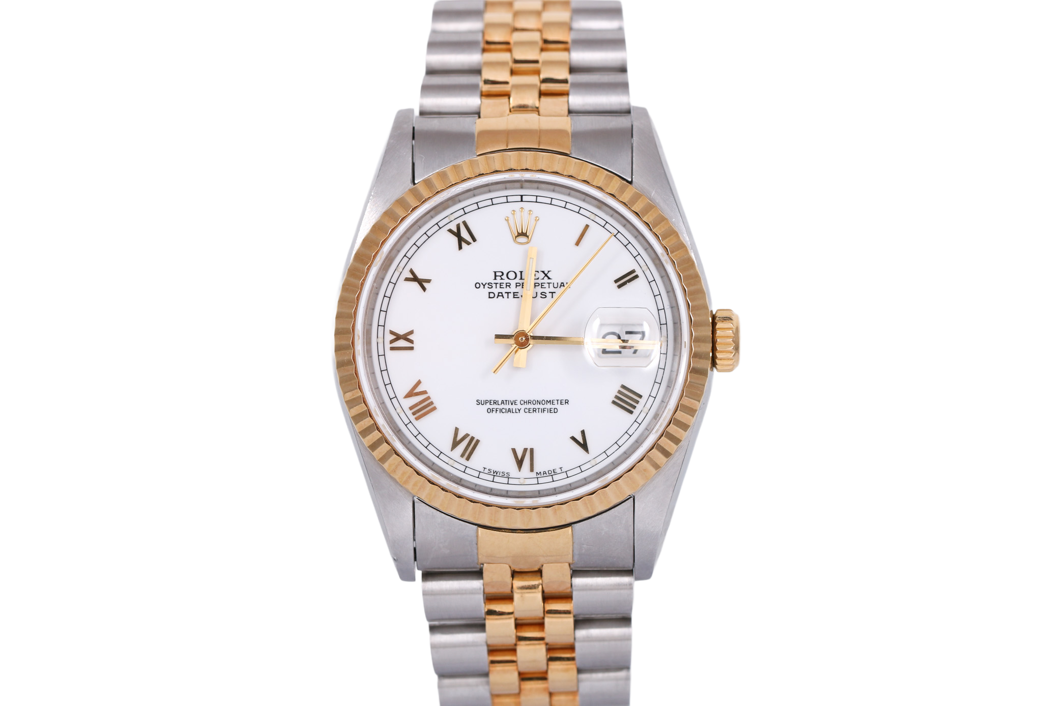 1993 Rolex Datejust 36mm - 16233 (White Roman)