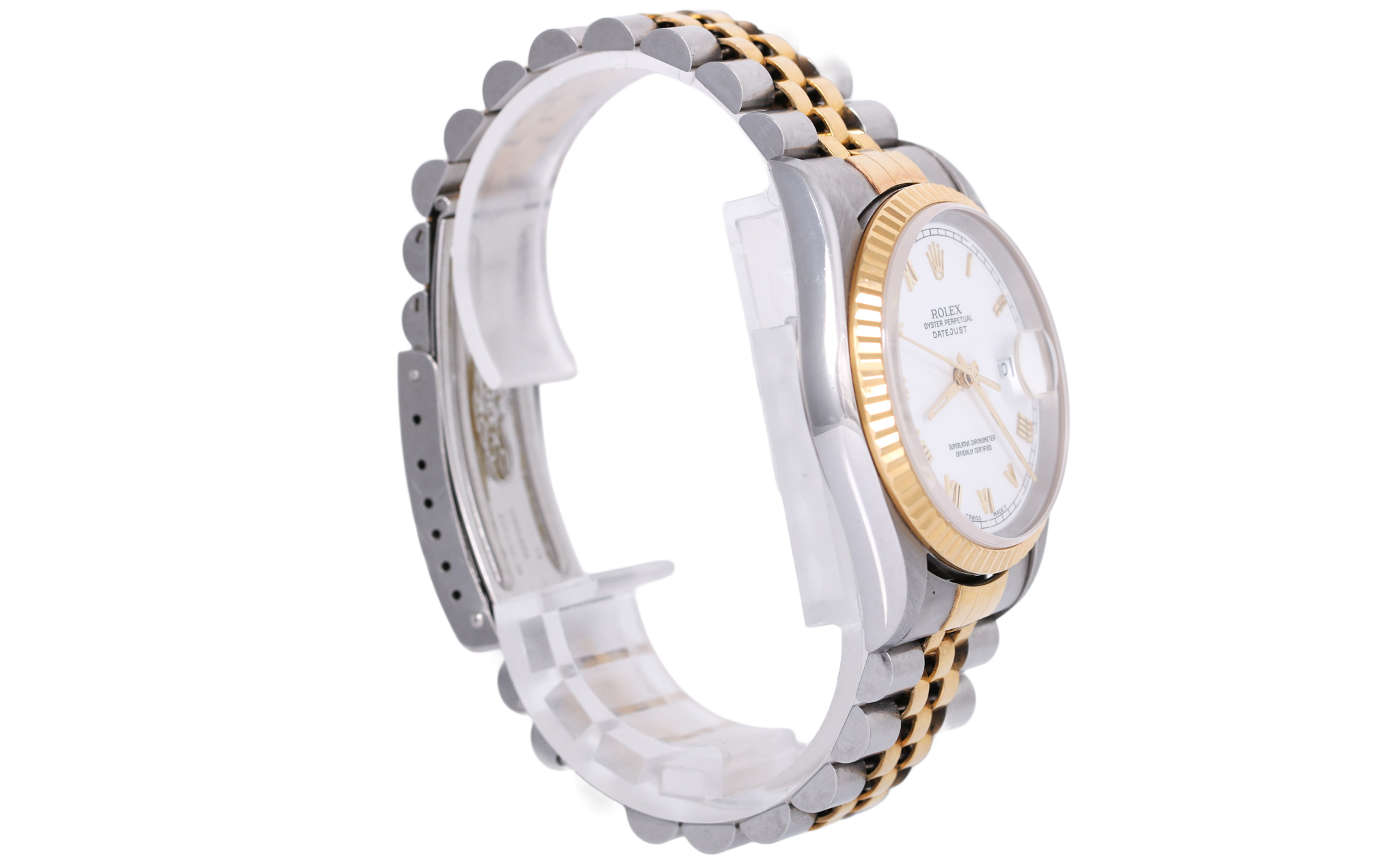 1993 Rolex Datejust 36mm - 16233 (White Roman)