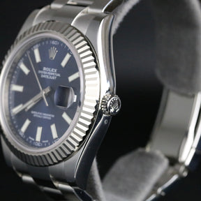 2016 Rolex 116334 Datejust Ⅱ Blue Dial with Box & Papers