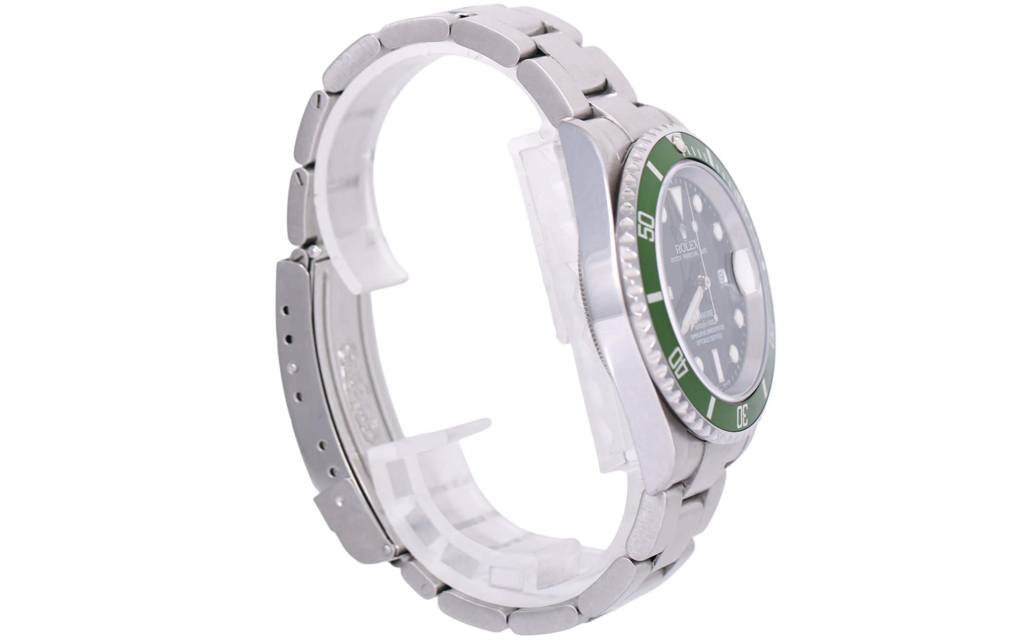 "Flat 4" 2004 Rolex Submariner Date 40mm - 16610LV (Kermit)