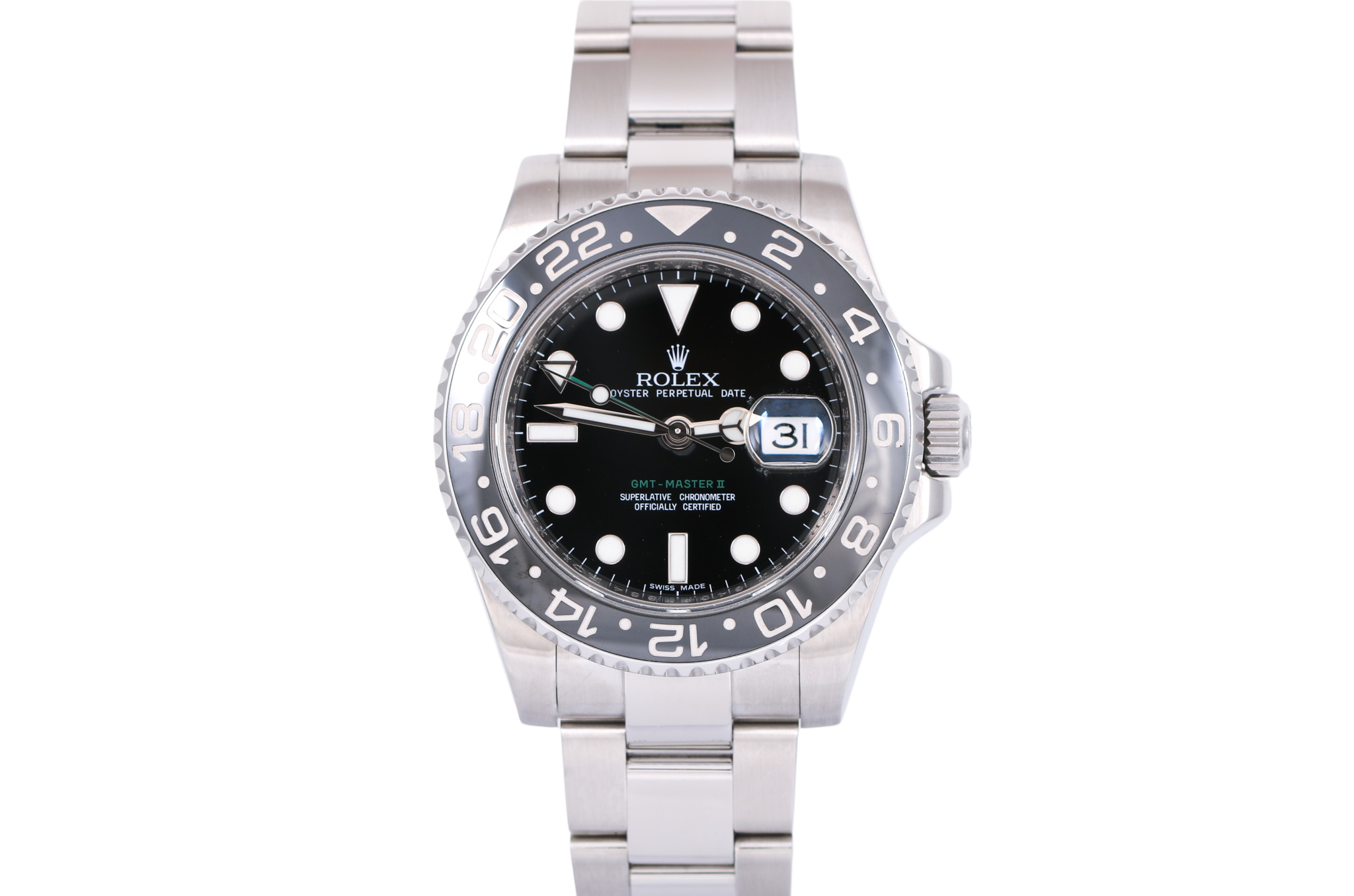 2014 Rolex GMT-Master II 40mm - 116710LN (Green Arrow)