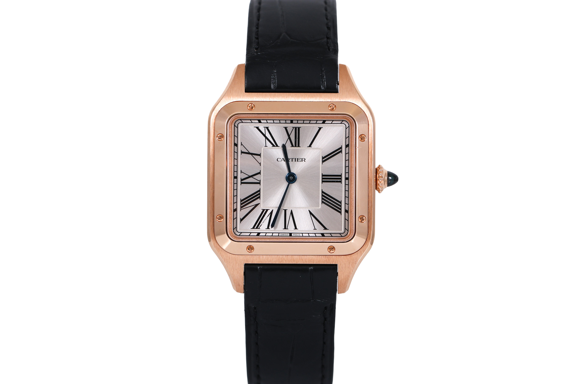 2019 Cartier Santos Dumont 31.4mm - WGSA0021 (Silver)