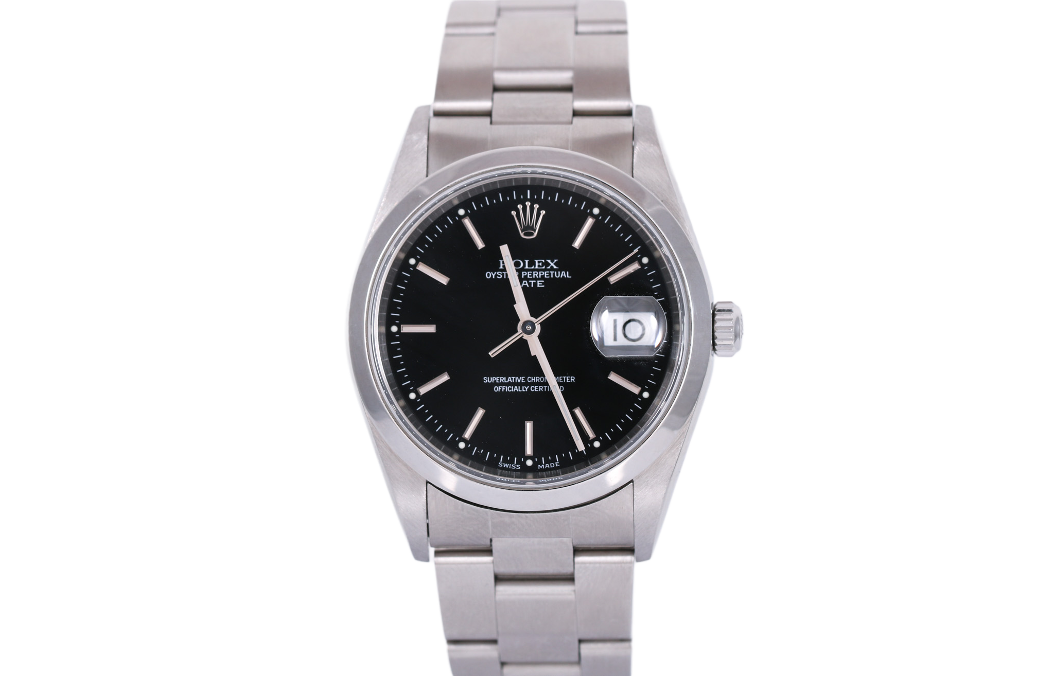 2000 Rolex Oyster Perpetual Date 34mm - 15200 (Black)