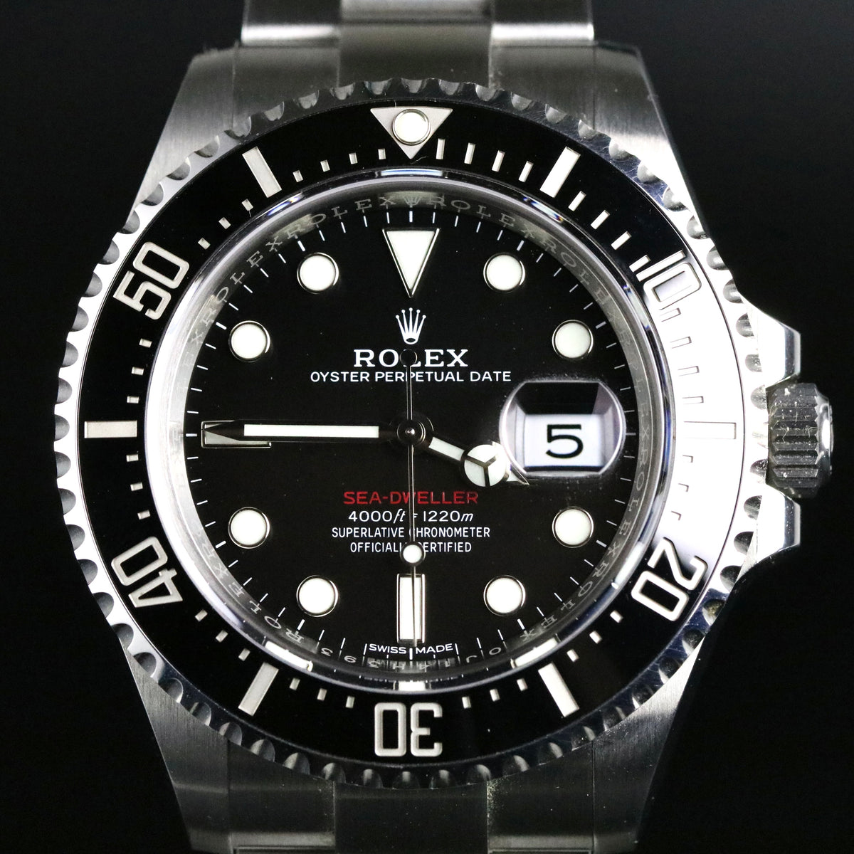 2017 Rolex 126600 Red Sea-Dweller MK-I with Box & Papers
