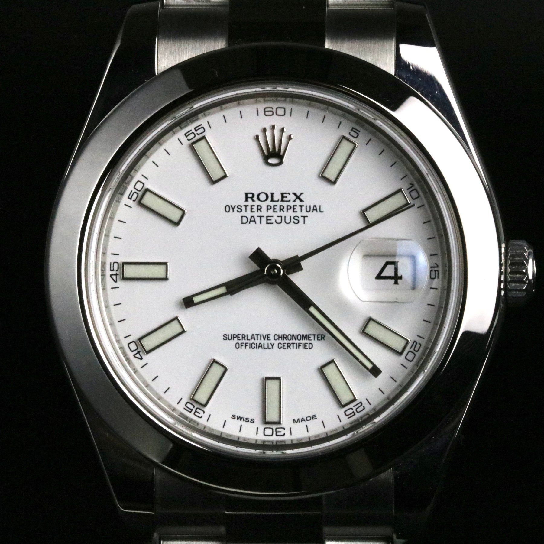 2015 Rolex 116300 Datejust 41mm with Box & Papers