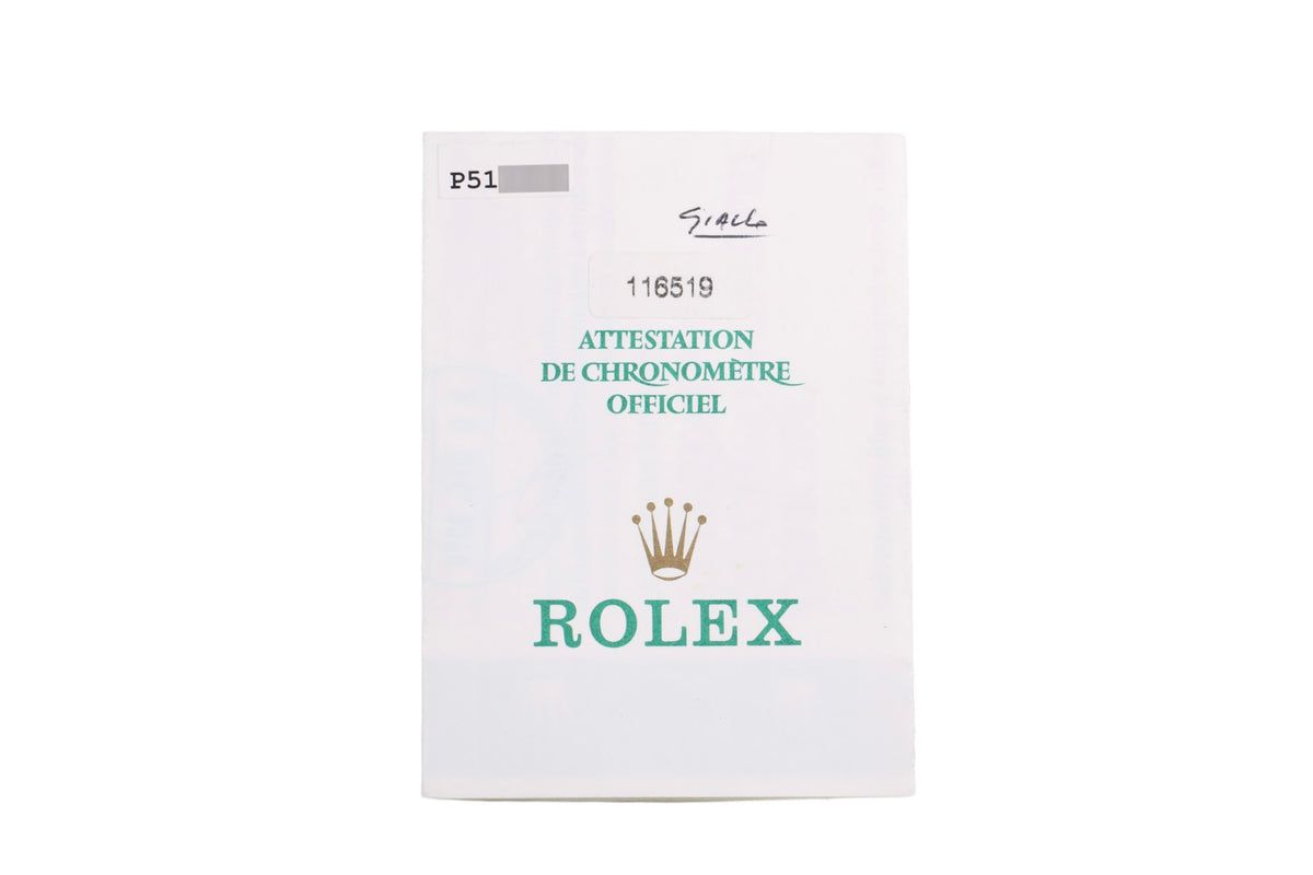 Rolex Daytona Beach Collection Set Year 2000 40mm - 116519 (Turquoise, Chrysoprase, Pink, and Yellow)