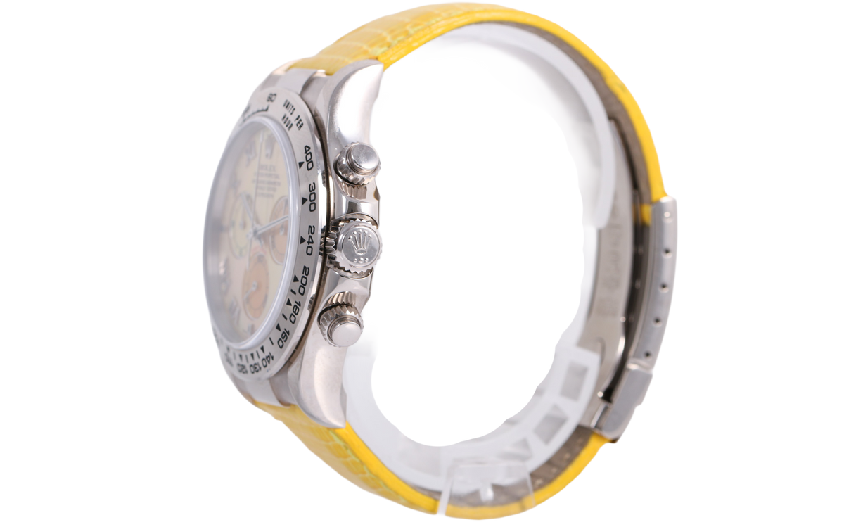 2000 Rolex Daytona Beach Collection 40mm - 116519 (Yellow MOP)