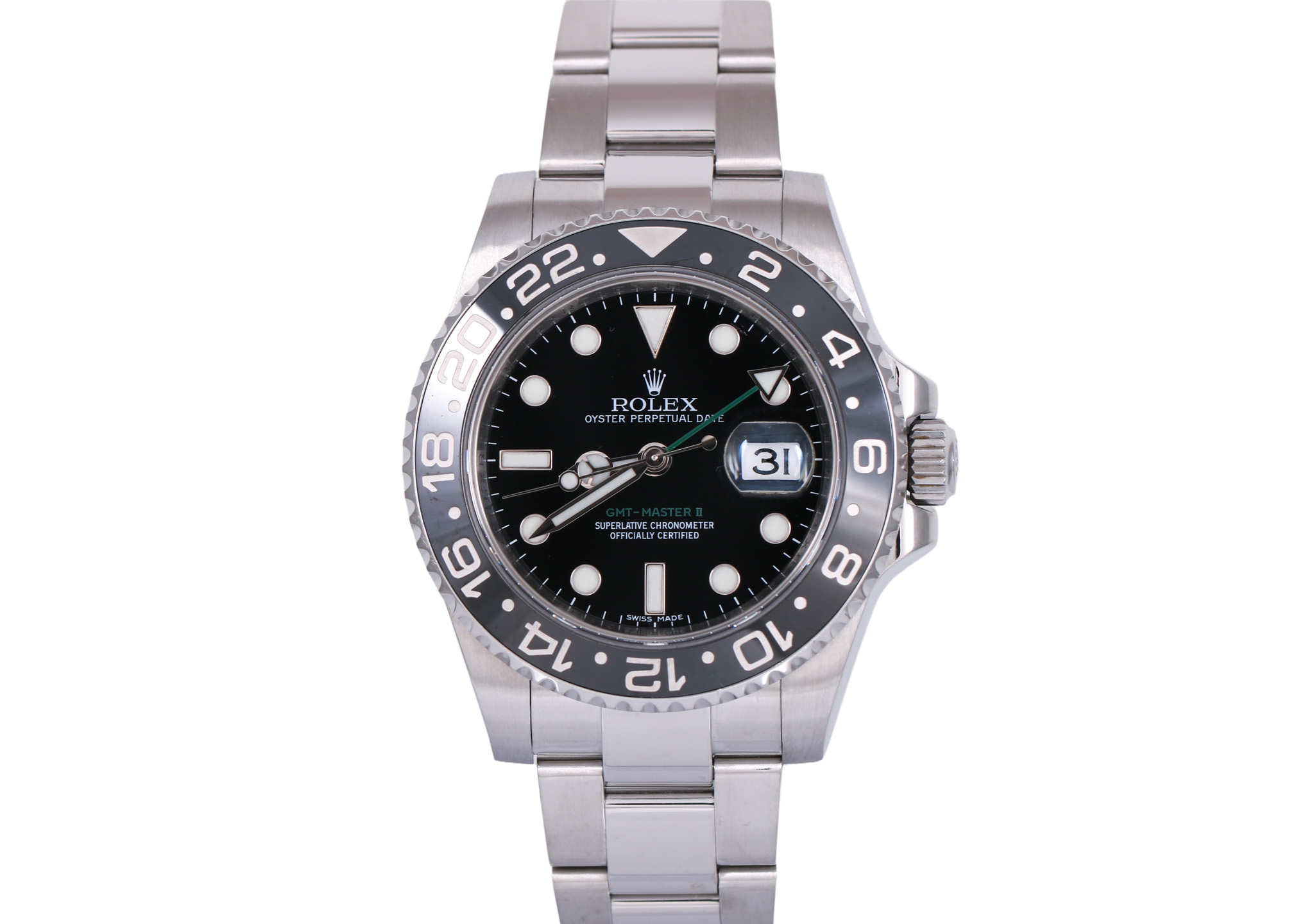 2012 Rolex GMT-Master II 40mm - 116710LN (Green Arrow)