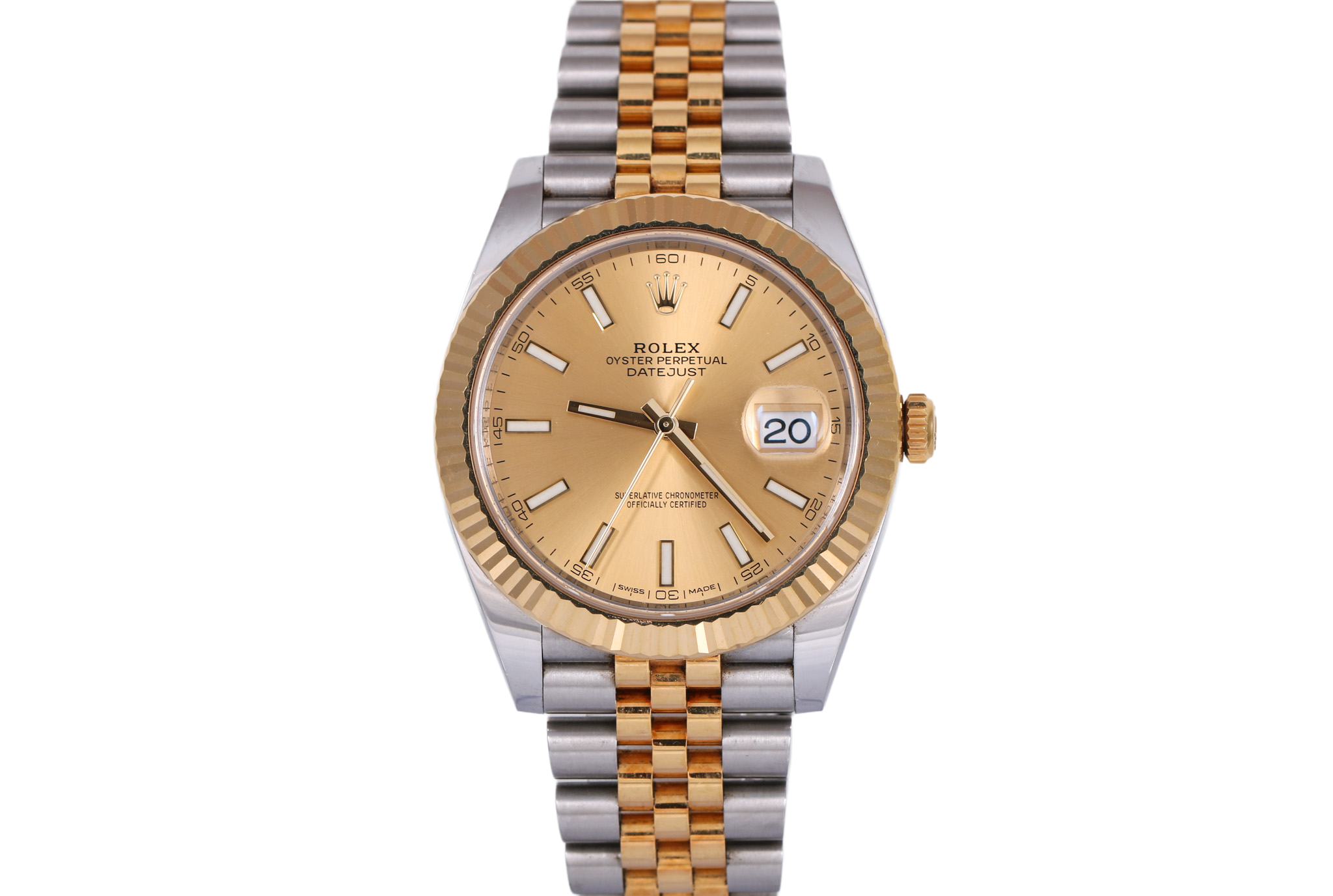 2016 Rolex Datejust 41mm - 126333 (Champagne)