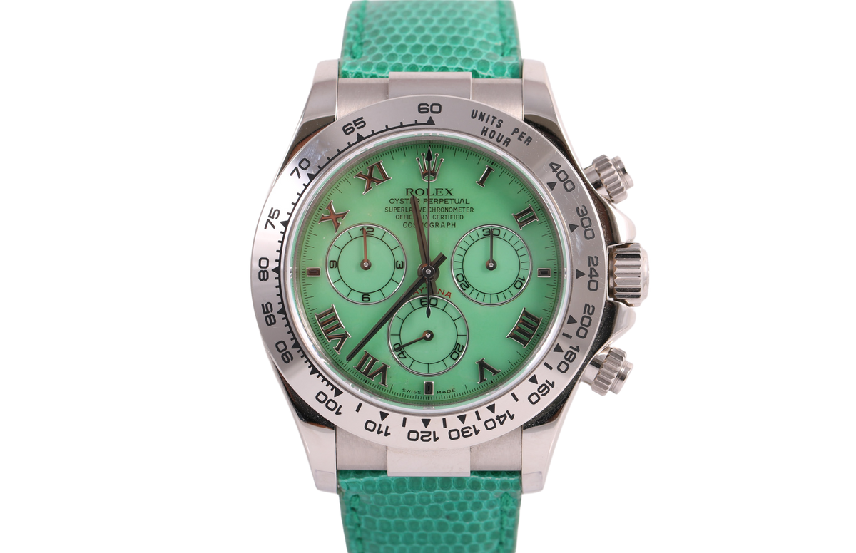 Rolex Daytona Beach Collection Set Year 2000 40mm - 116519 (Turquoise, Chrysoprase, Pink, and Yellow)