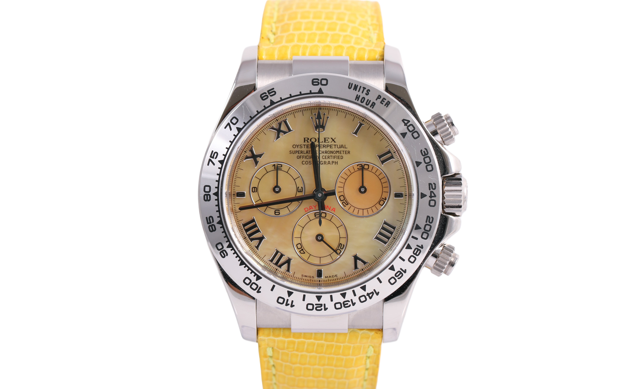 Rolex Daytona Beach Collection Set Year 2000 40mm - 116519 (Turquoise, Chrysoprase, Pink, and Yellow)