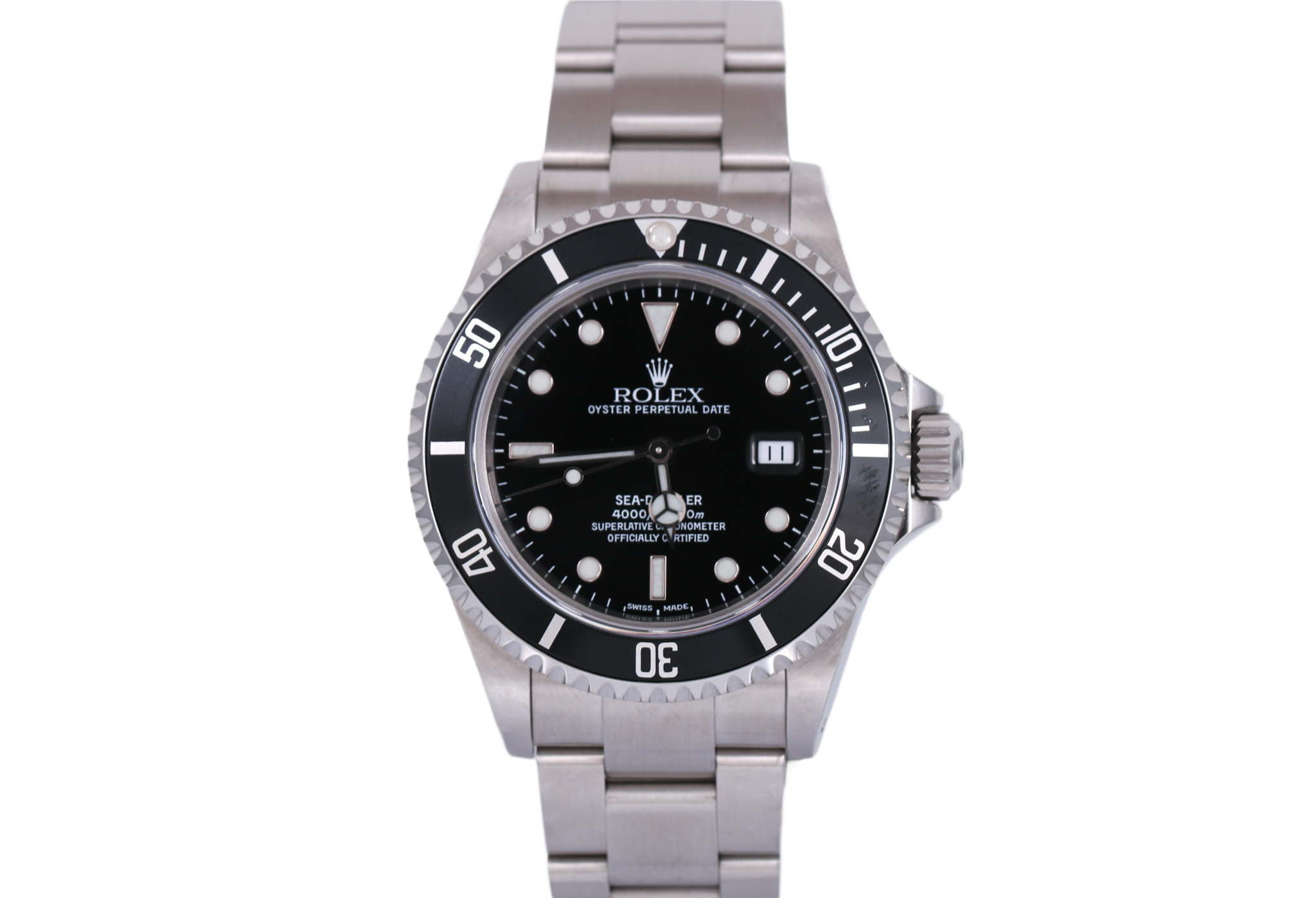 CPO 2024 Rolex Sea-Dweller 40mm from 1999 - 16600 (Black)